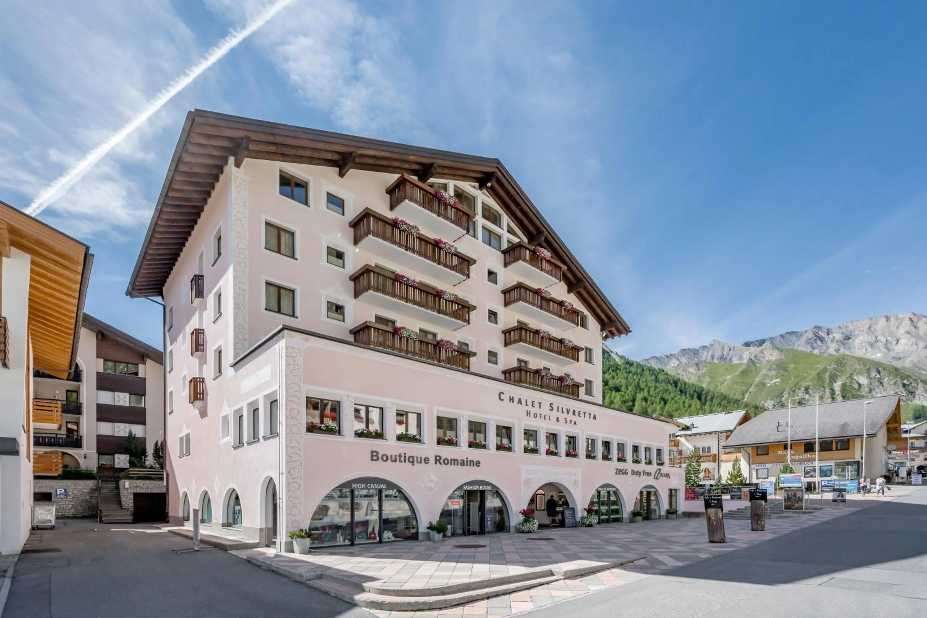 Property building in Chalet Silvretta Hotel & Spa