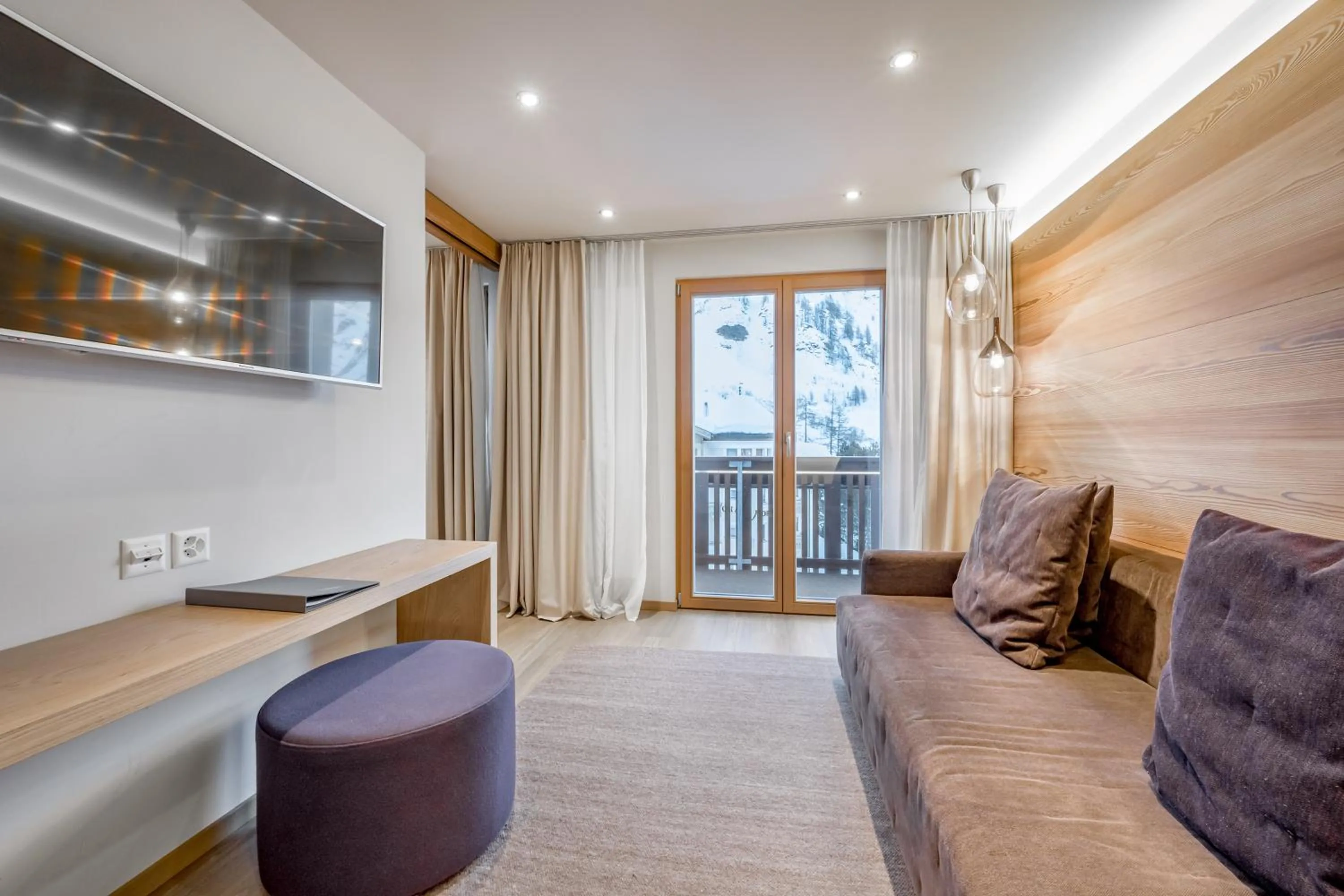 Living room in Chalet Silvretta Hotel & Spa