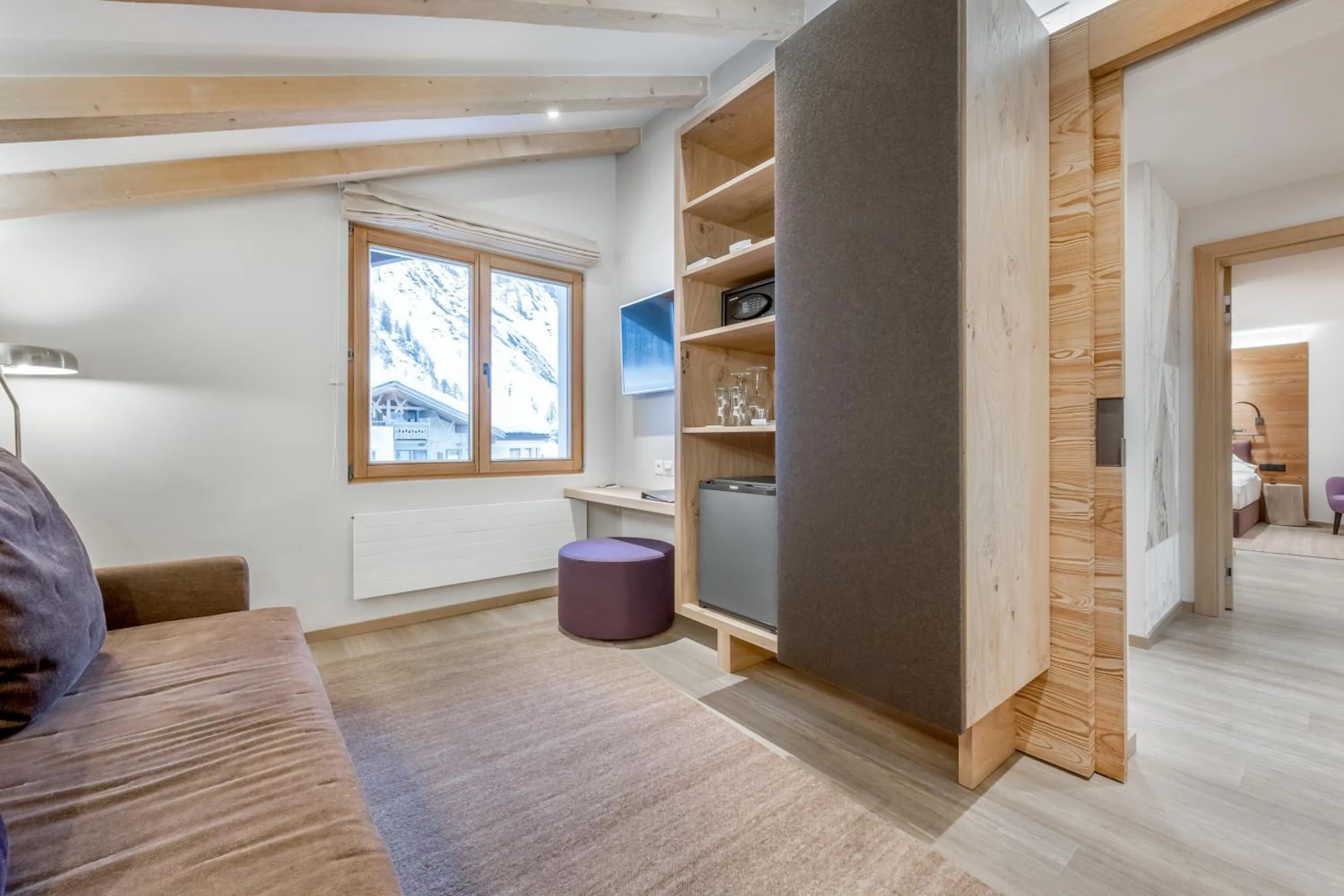 Living room in Chalet Silvretta Hotel & Spa