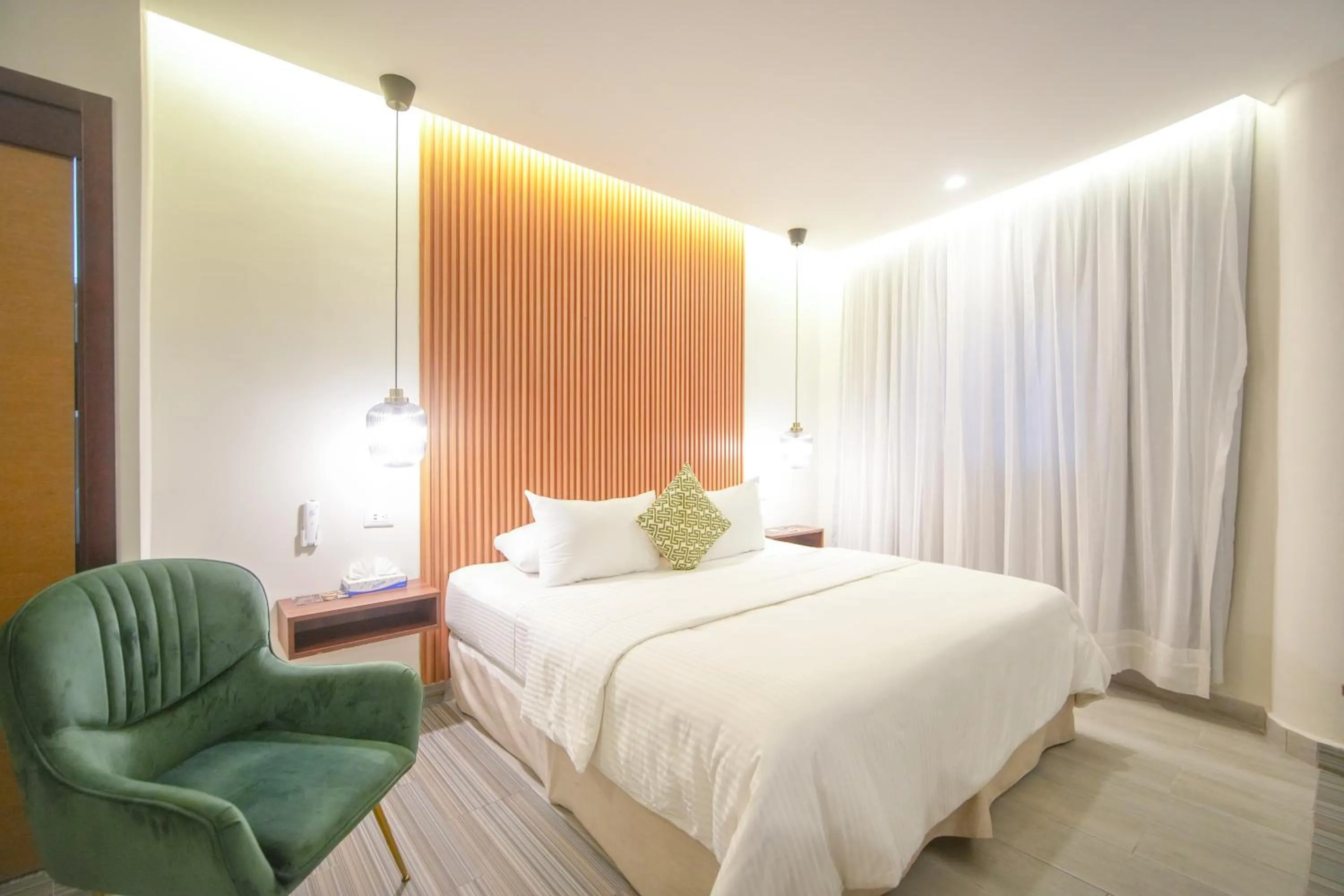 Bed in HOTEL ALKQUIMIA