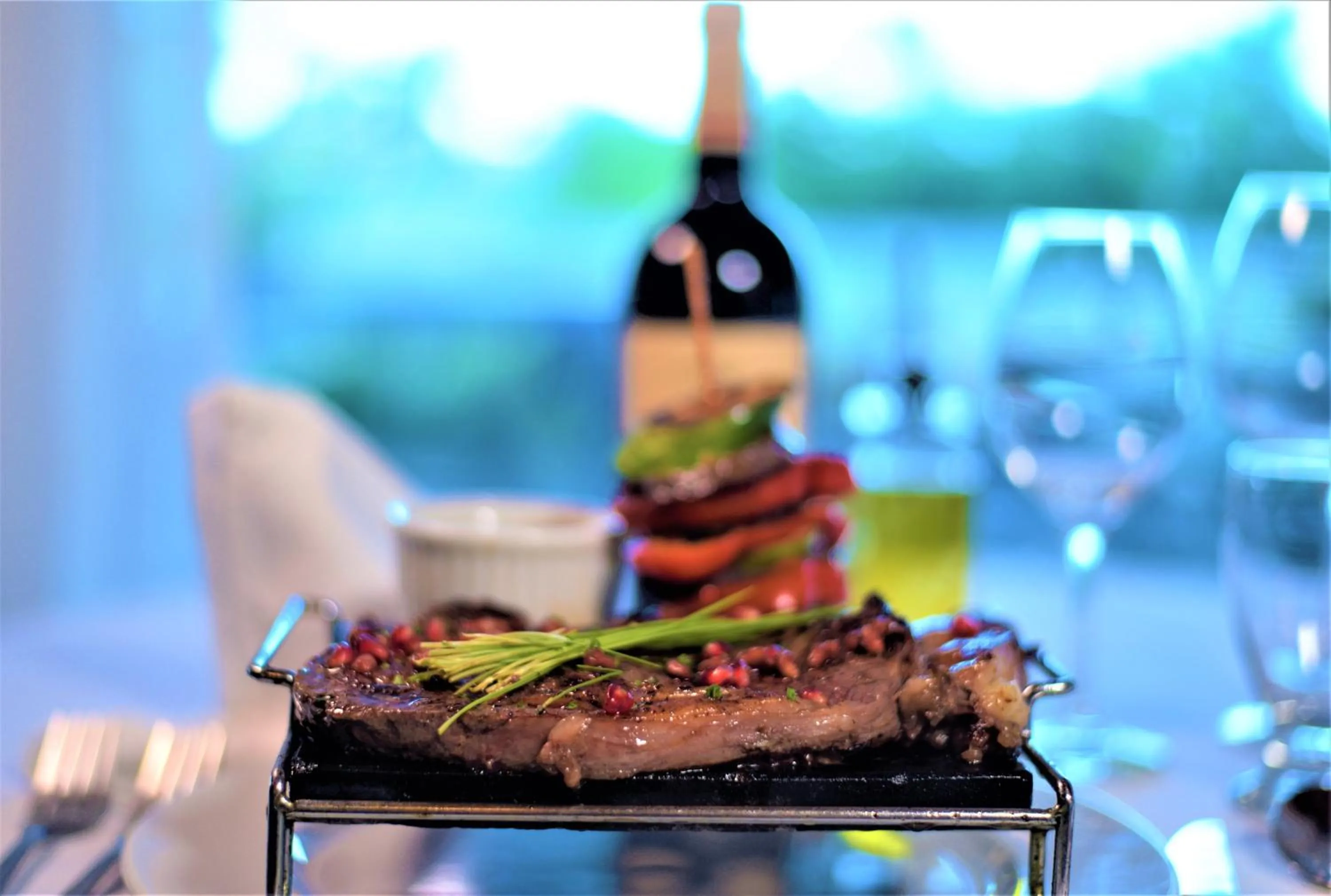 Food and drinks in HOTEL ALKQUIMIA