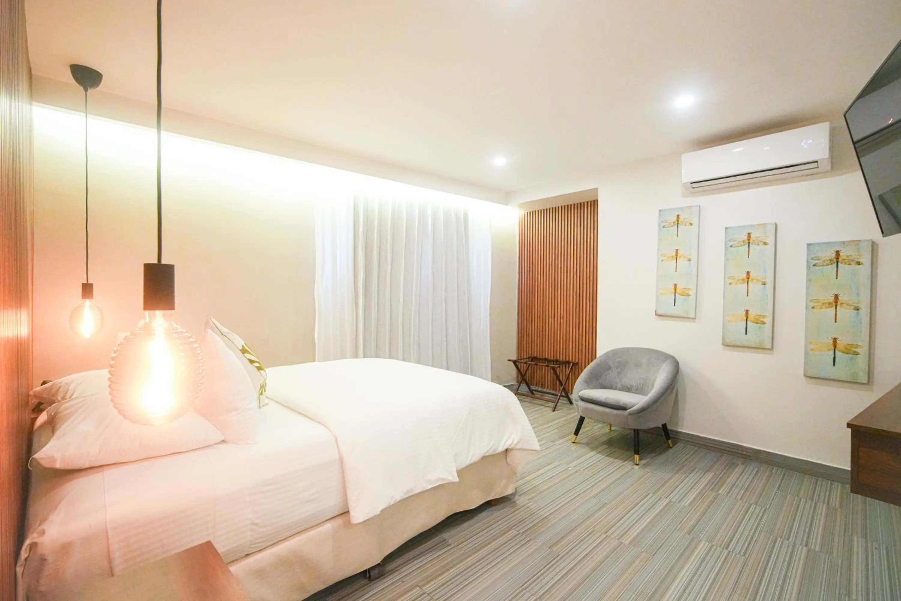 Bed in HOTEL ALKQUIMIA