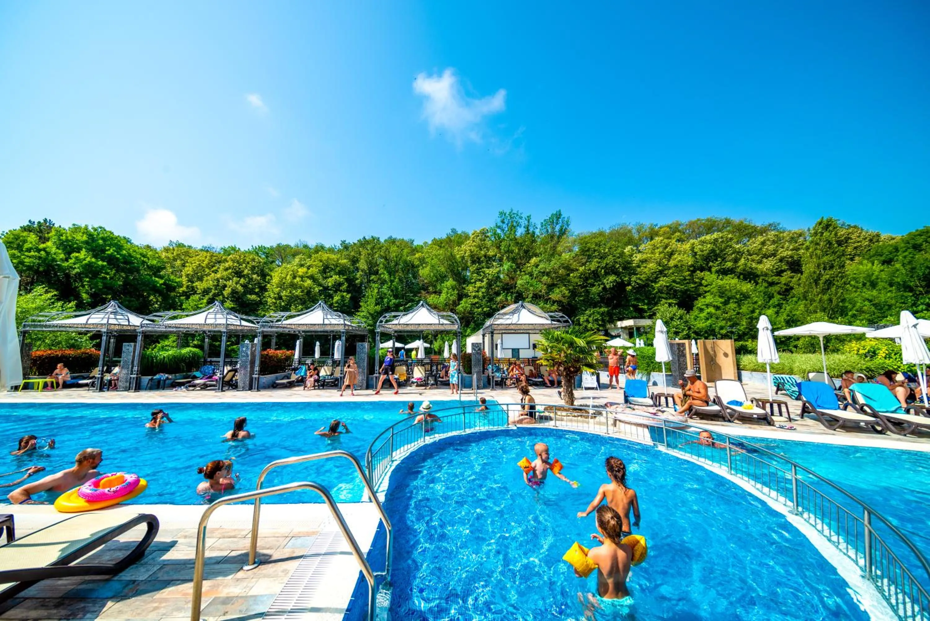 Swimming pool in Marina Sands Bijou Boutique - excellent choice for travelers visiting Obzor 2-4p