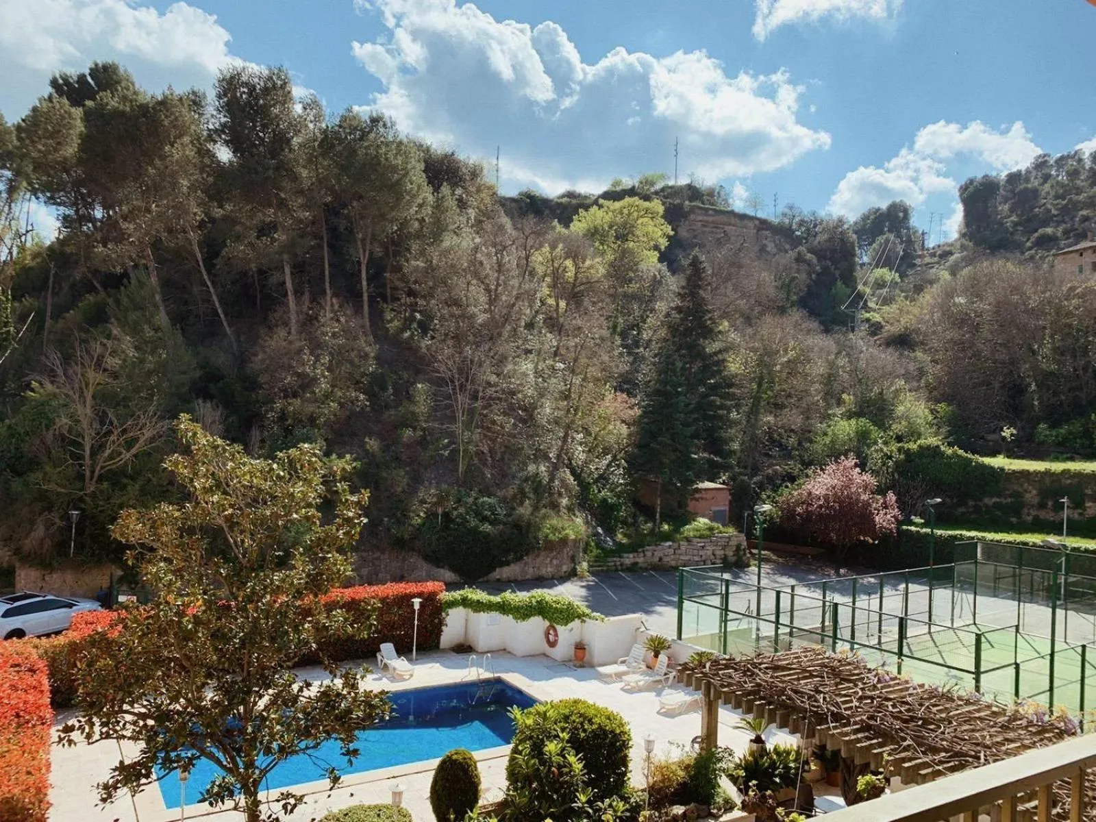 Natural landscape in Hotel Robert