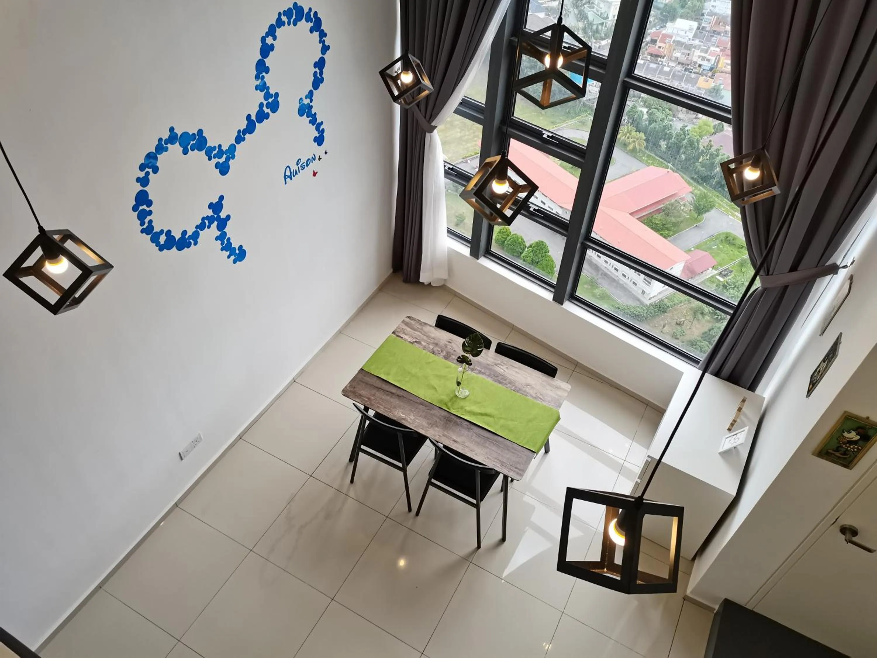 Dining area in Eko Cheras Residences by De Space