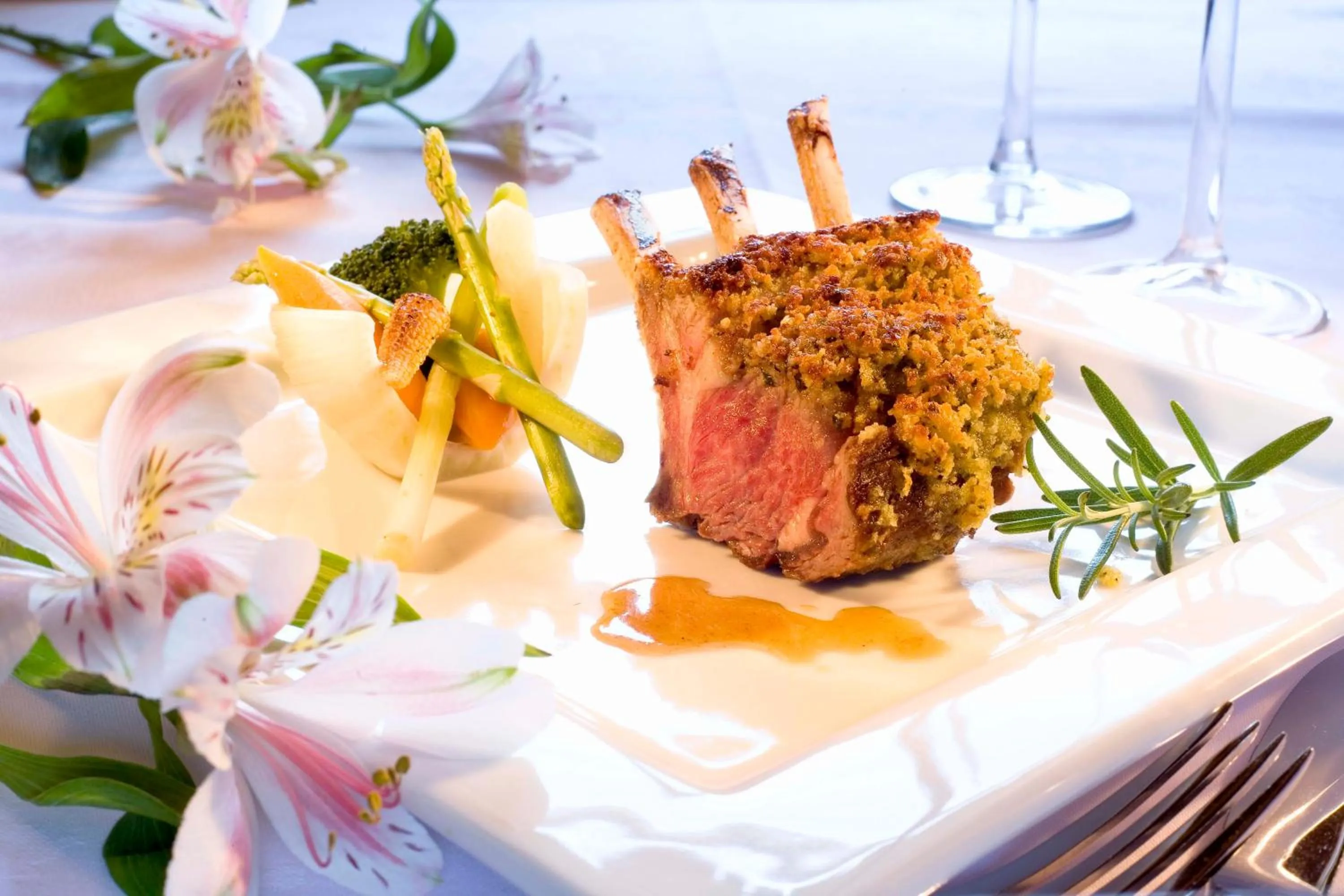 Food close-up in Hotel Hohe Linde