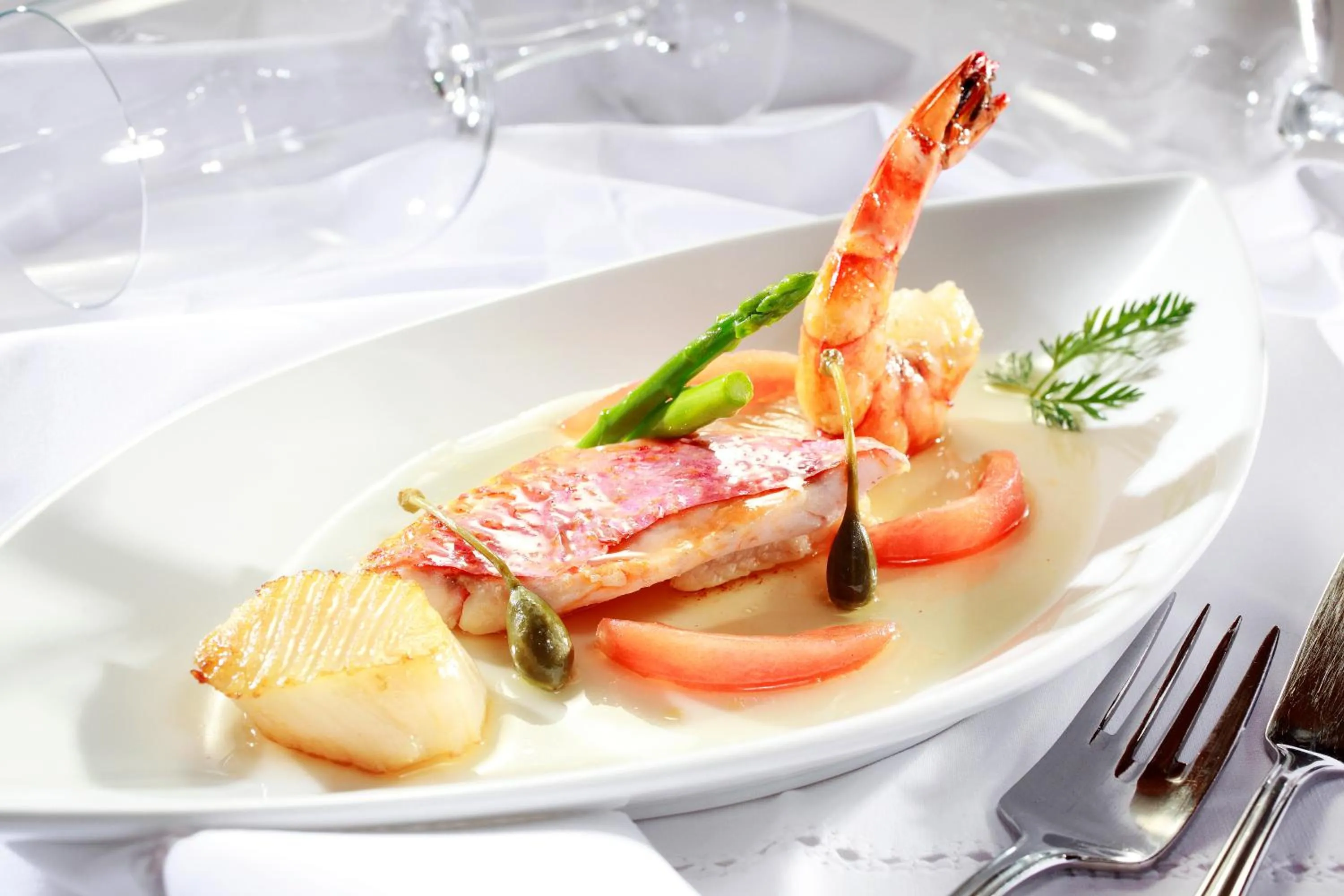 Food close-up in Hotel Hohe Linde