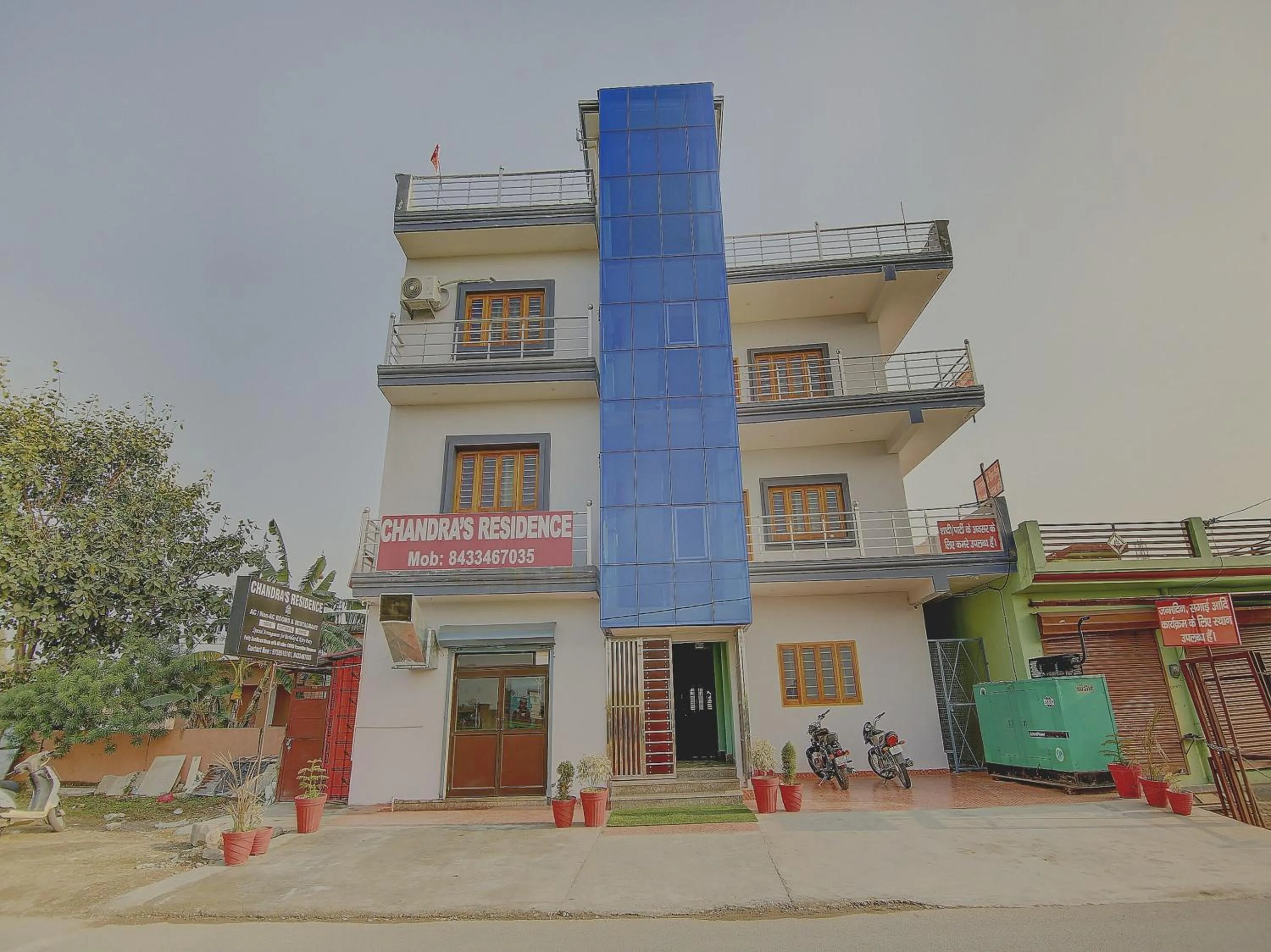 Facade/entrance in SPOT ON Chandra's Residence