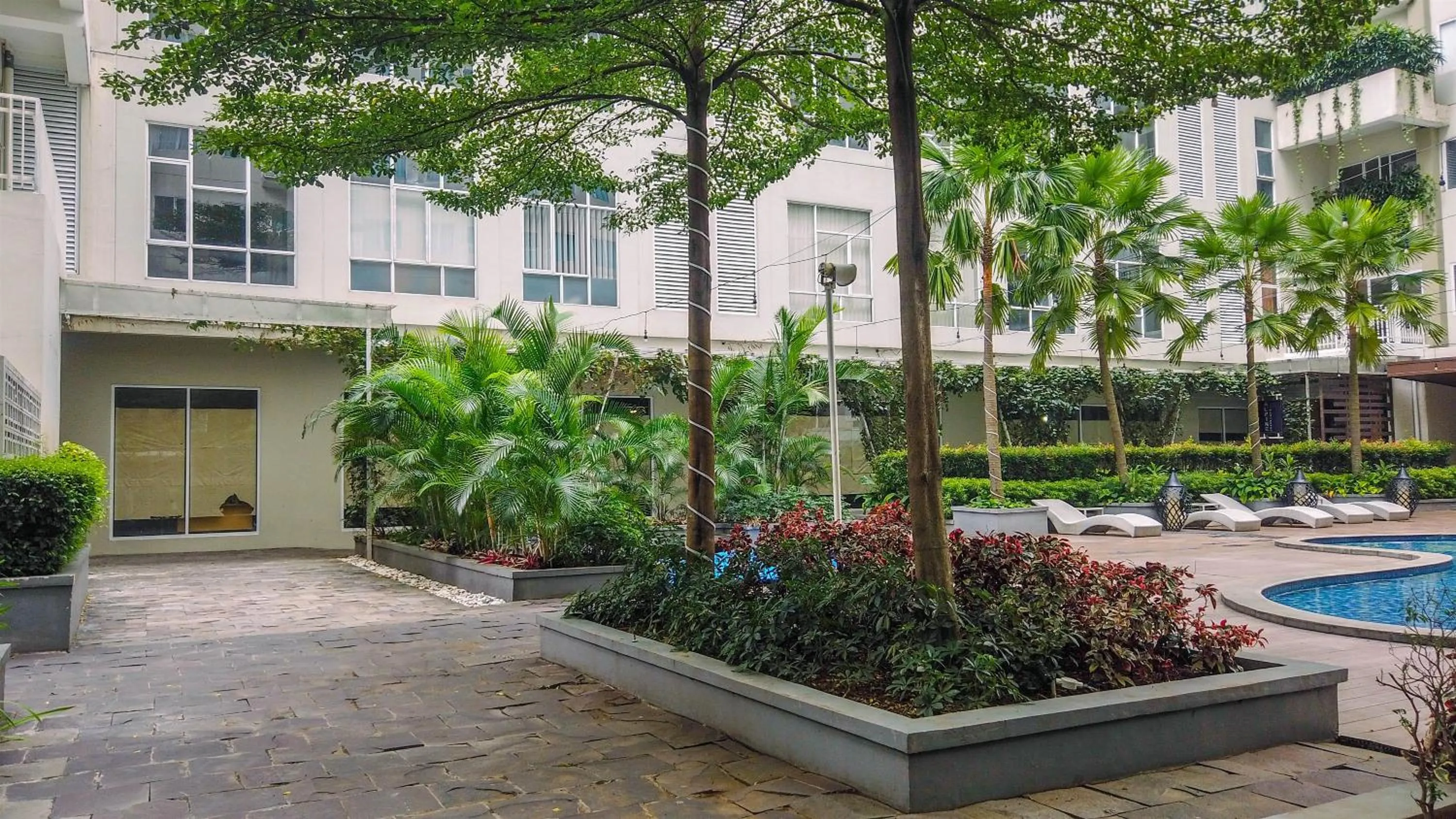 Property building in Minimalist Studio at 11st Floor Bogor Icon Apartment By Travelio