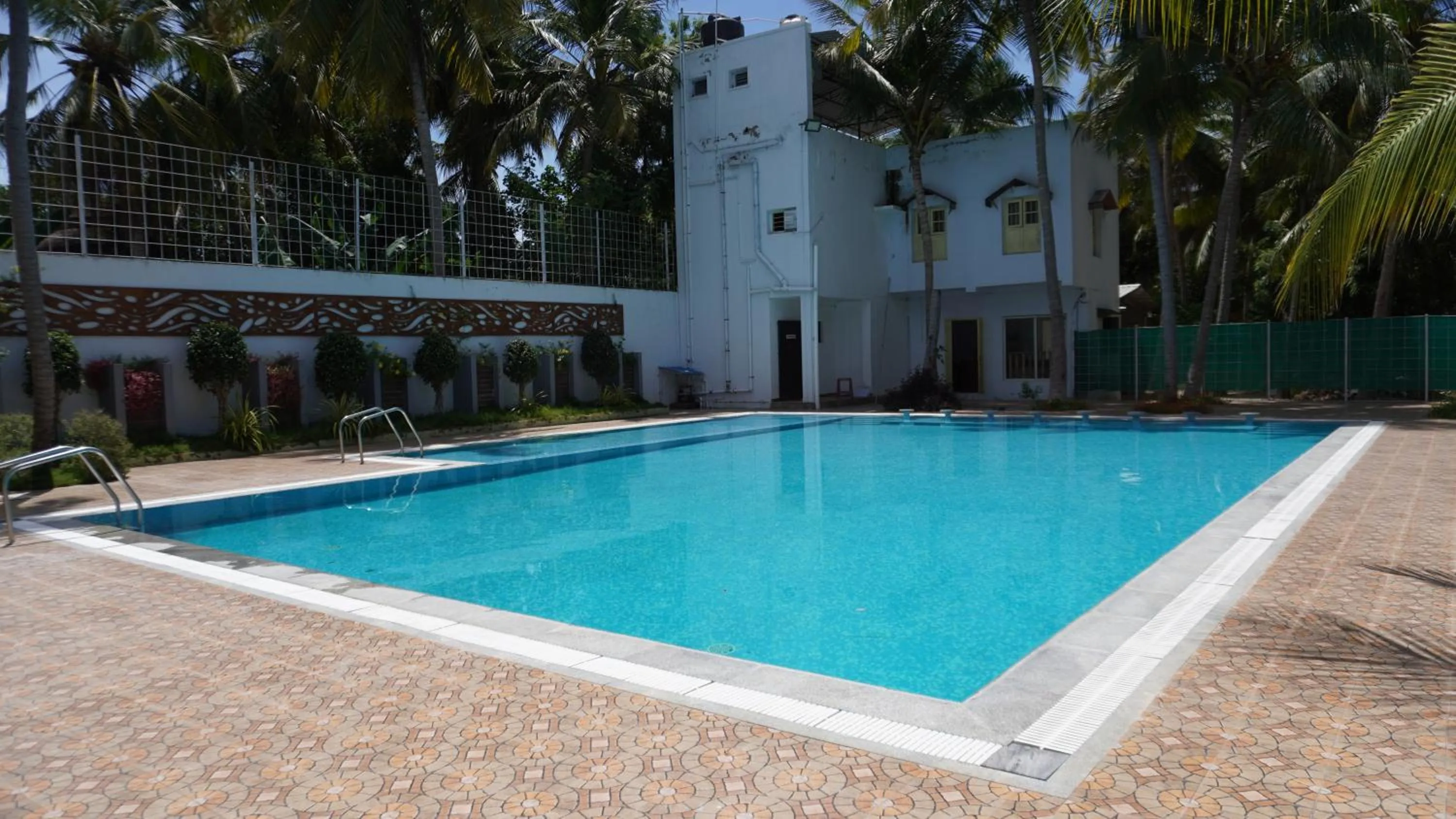 Pool view in RK RESORTS