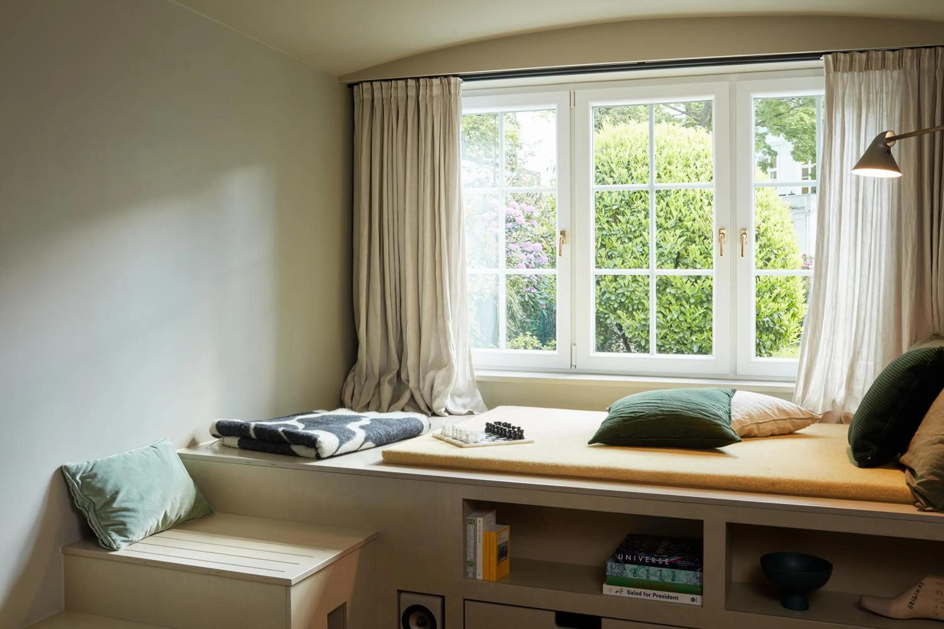 Seating area in stilwerk Hotel Heimhude