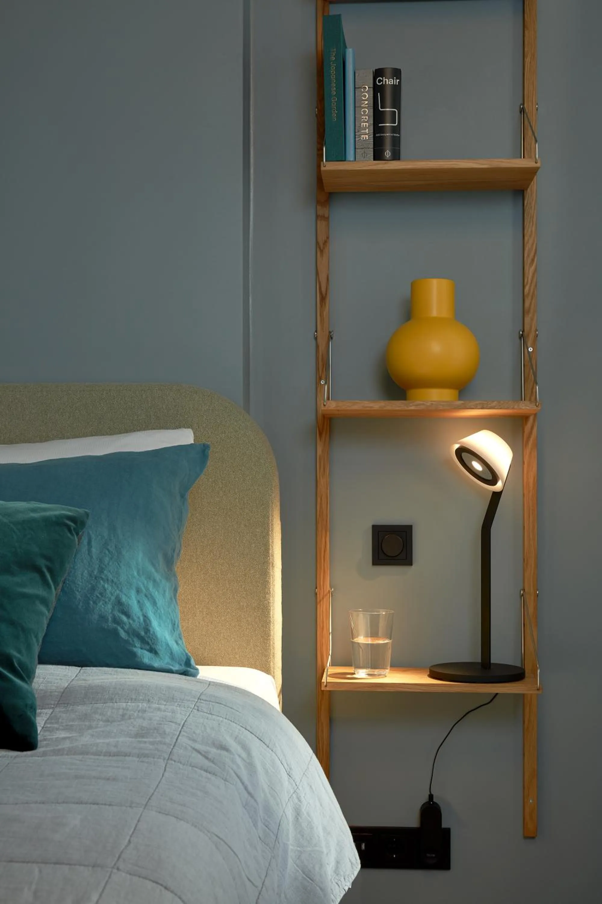 Bed in stilwerk Hotel Heimhude