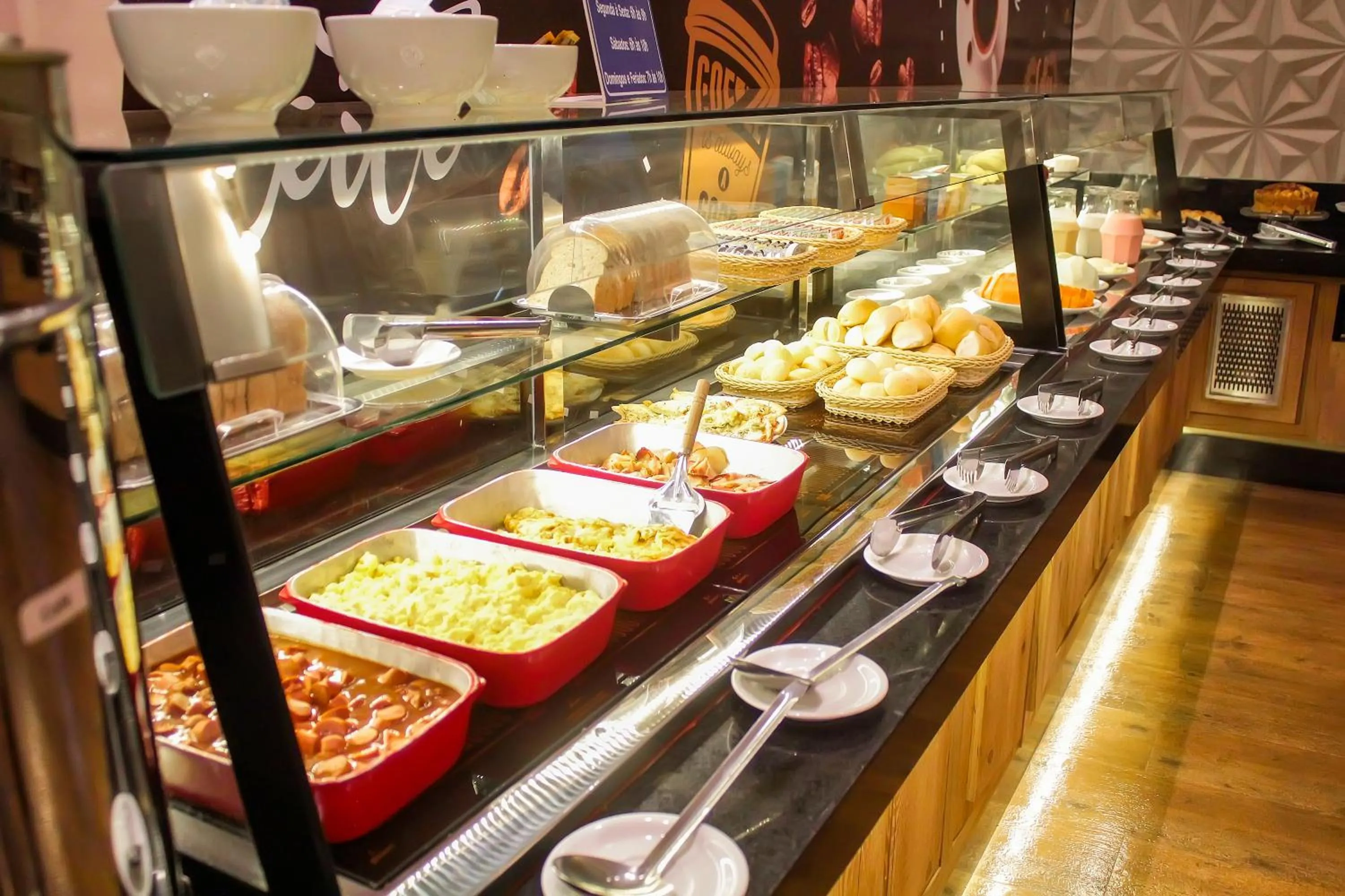 Buffet breakfast in ONE HOTEL