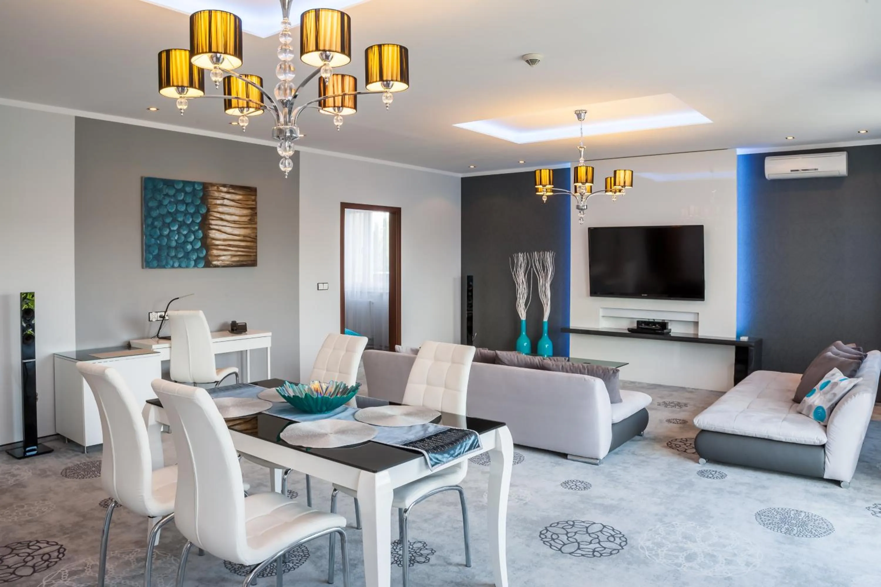 Living room in Hotel Mikulski