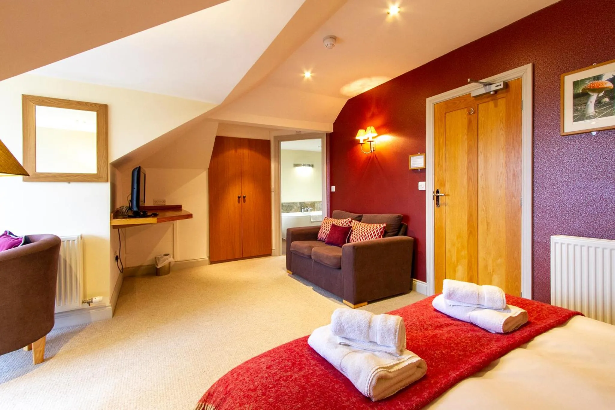 Bedroom, Bed in The Lookout Keswick