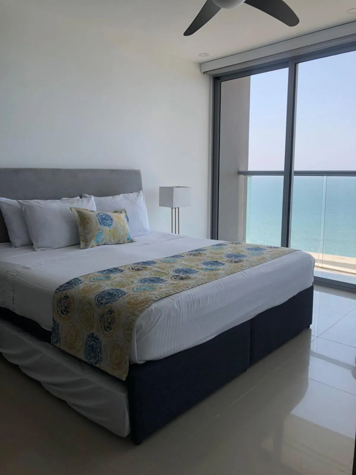 Bed in Apartamentos frente al mar en Morros City