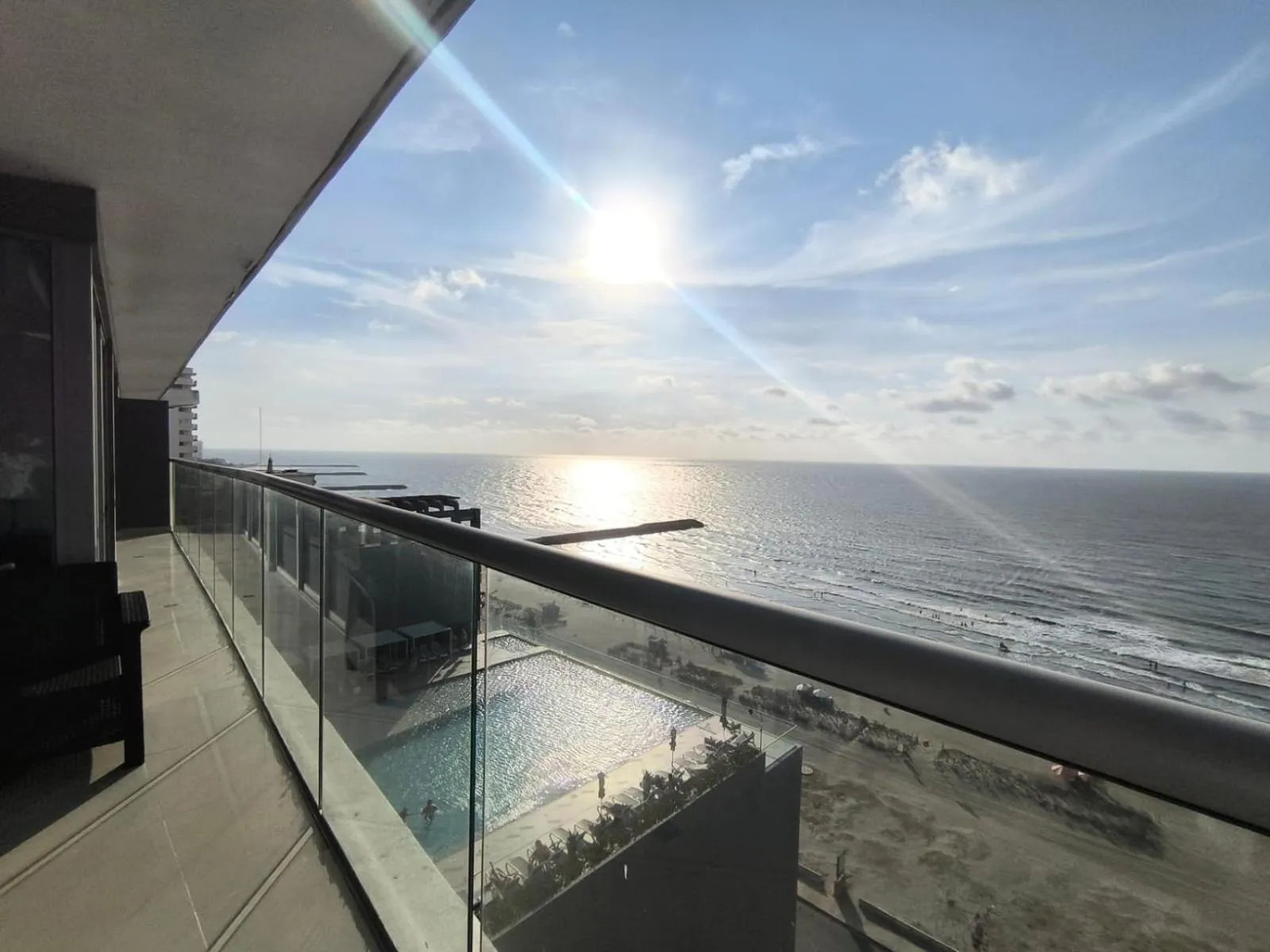 Balcony/Terrace in Apartamentos frente al mar en Morros City