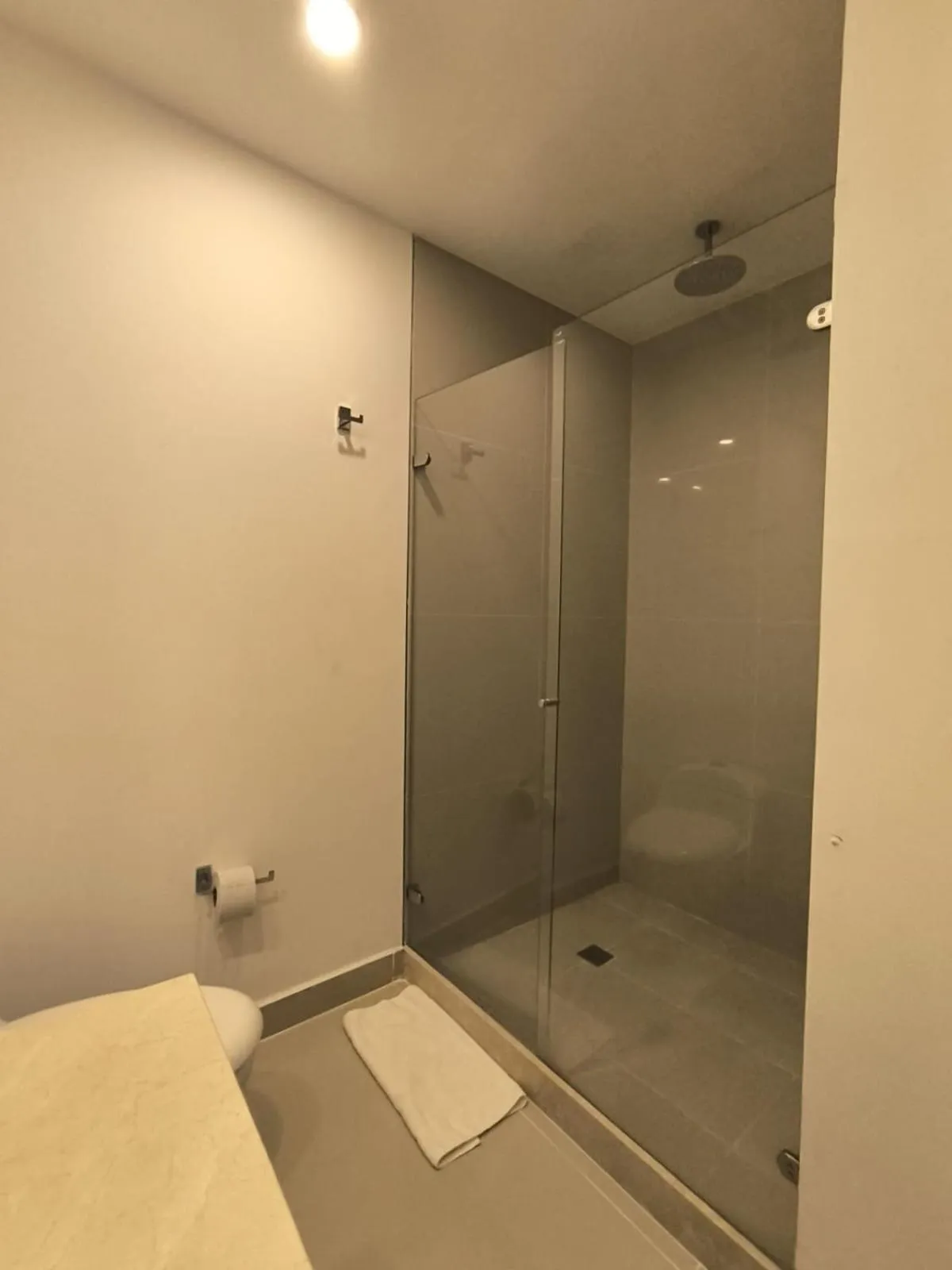 Bathroom in Apartamentos frente al mar en Morros City