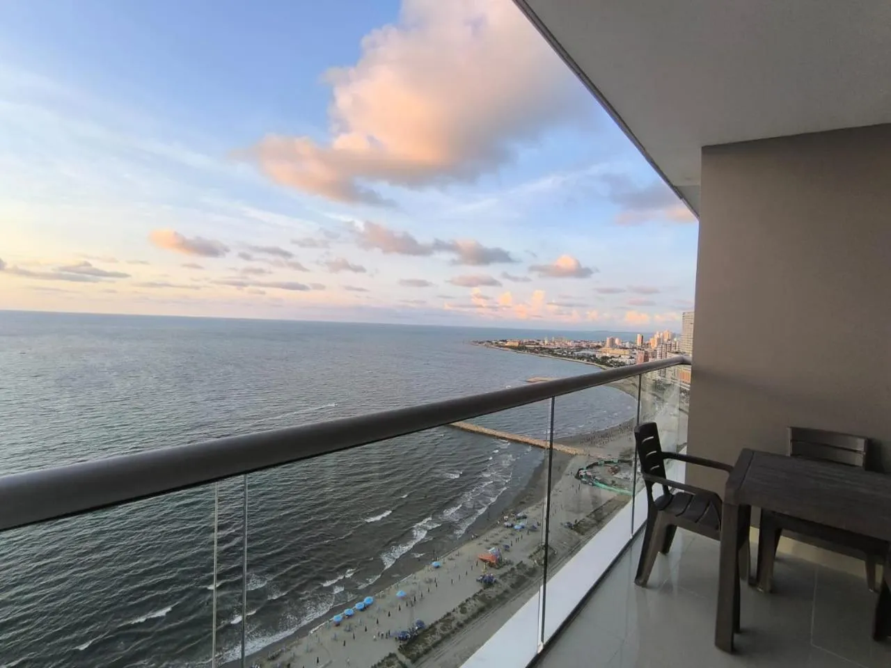 Sea view in Apartamentos frente al mar en Morros City