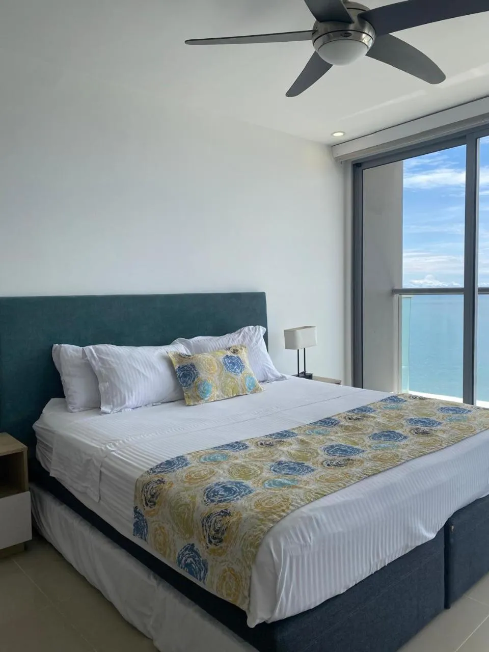 Bed in Apartamentos frente al mar en Morros City