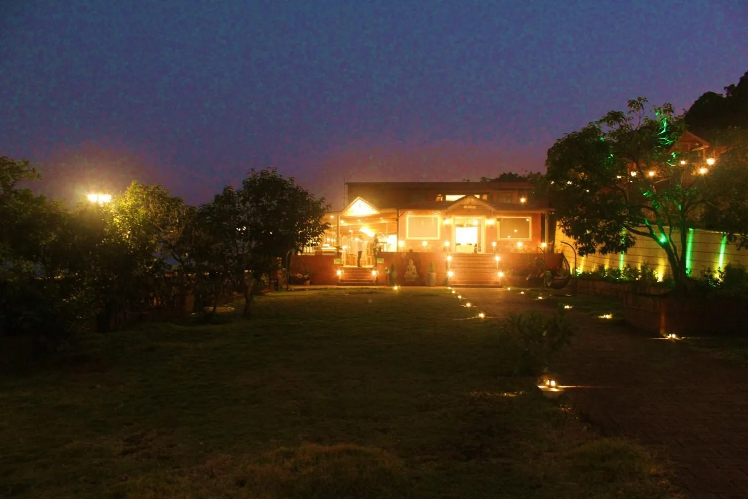 Property building in Oxygen Resorts Mahabaleshwar