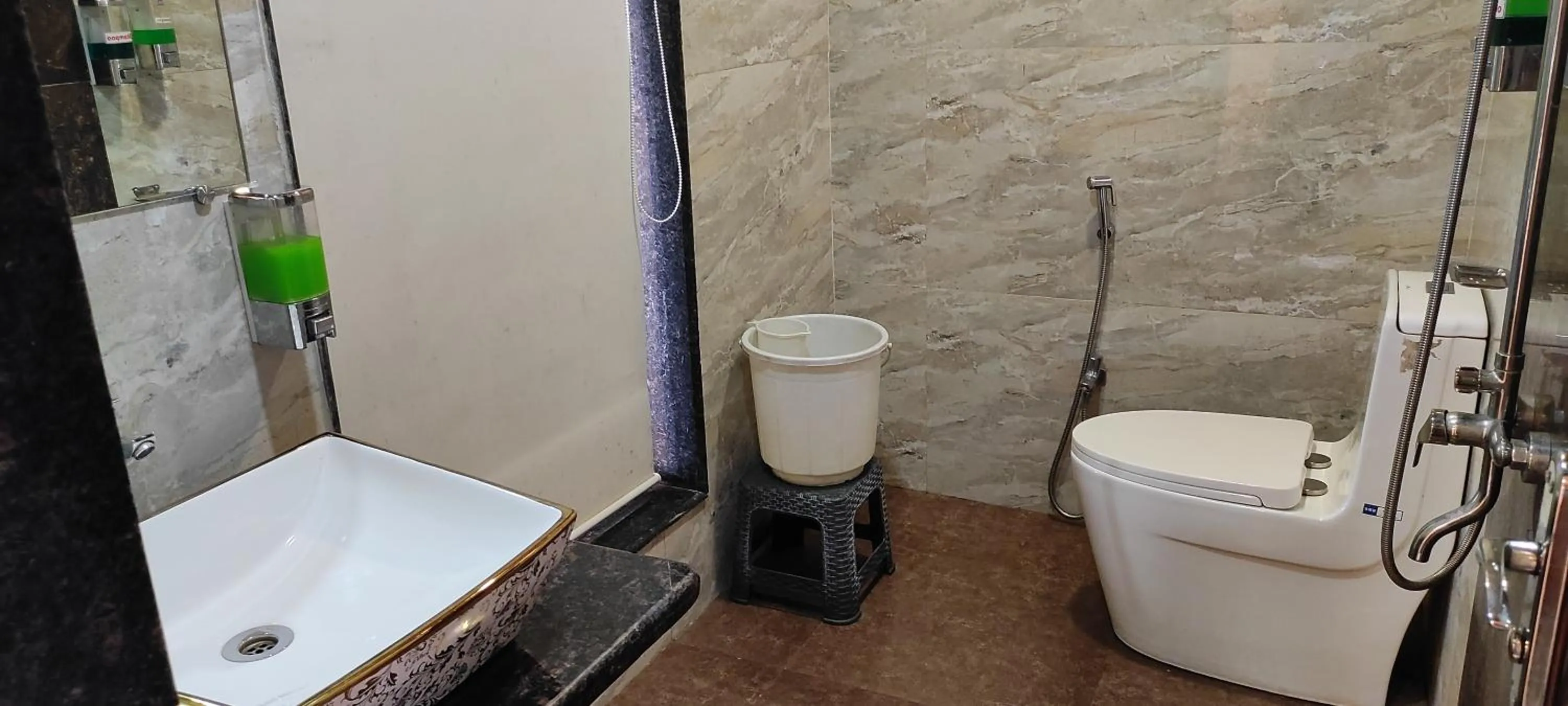 Bathroom in Oxygen Resorts Mahabaleshwar