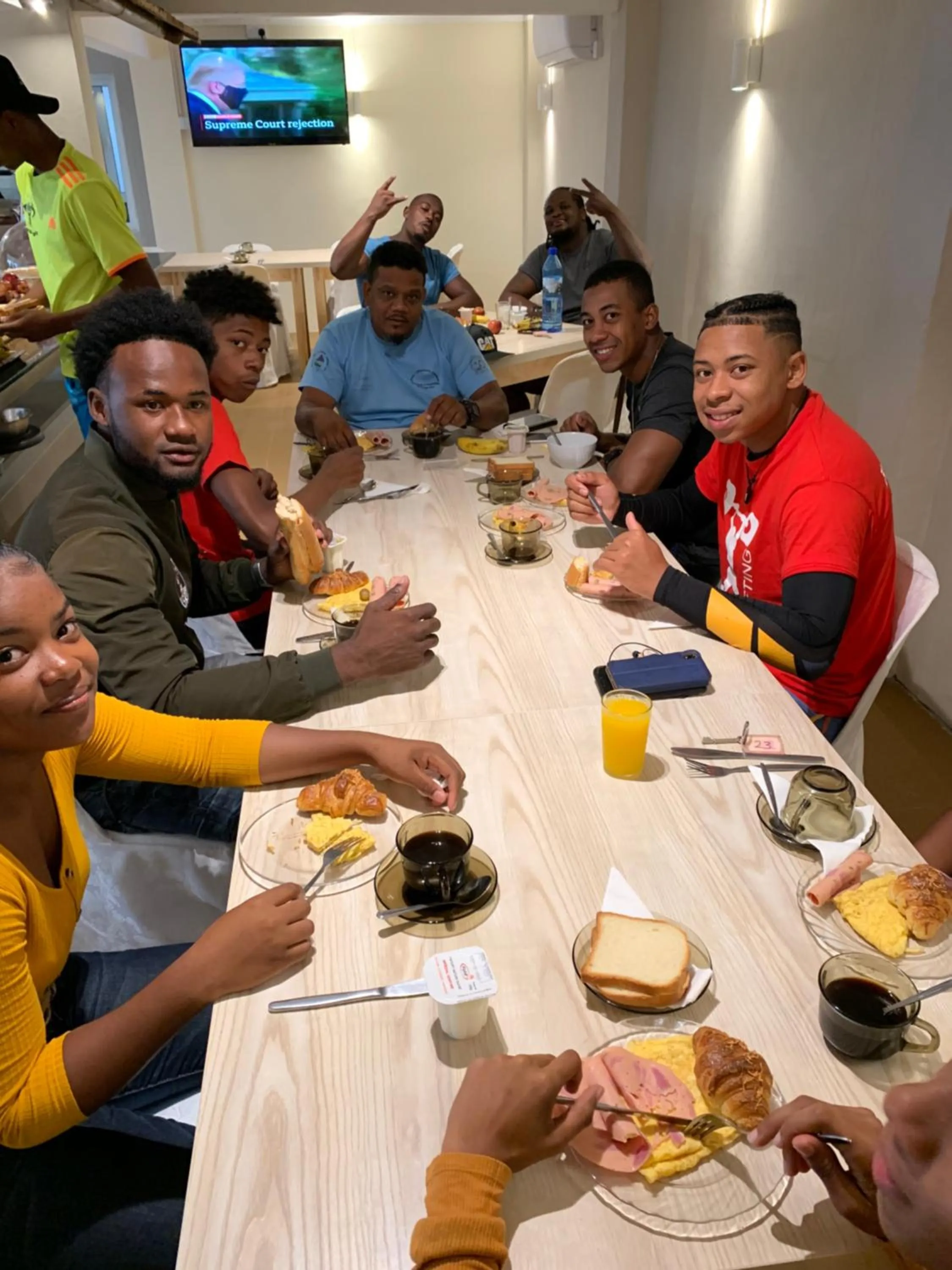 Breakfast in Sikamifer Tourist Resort