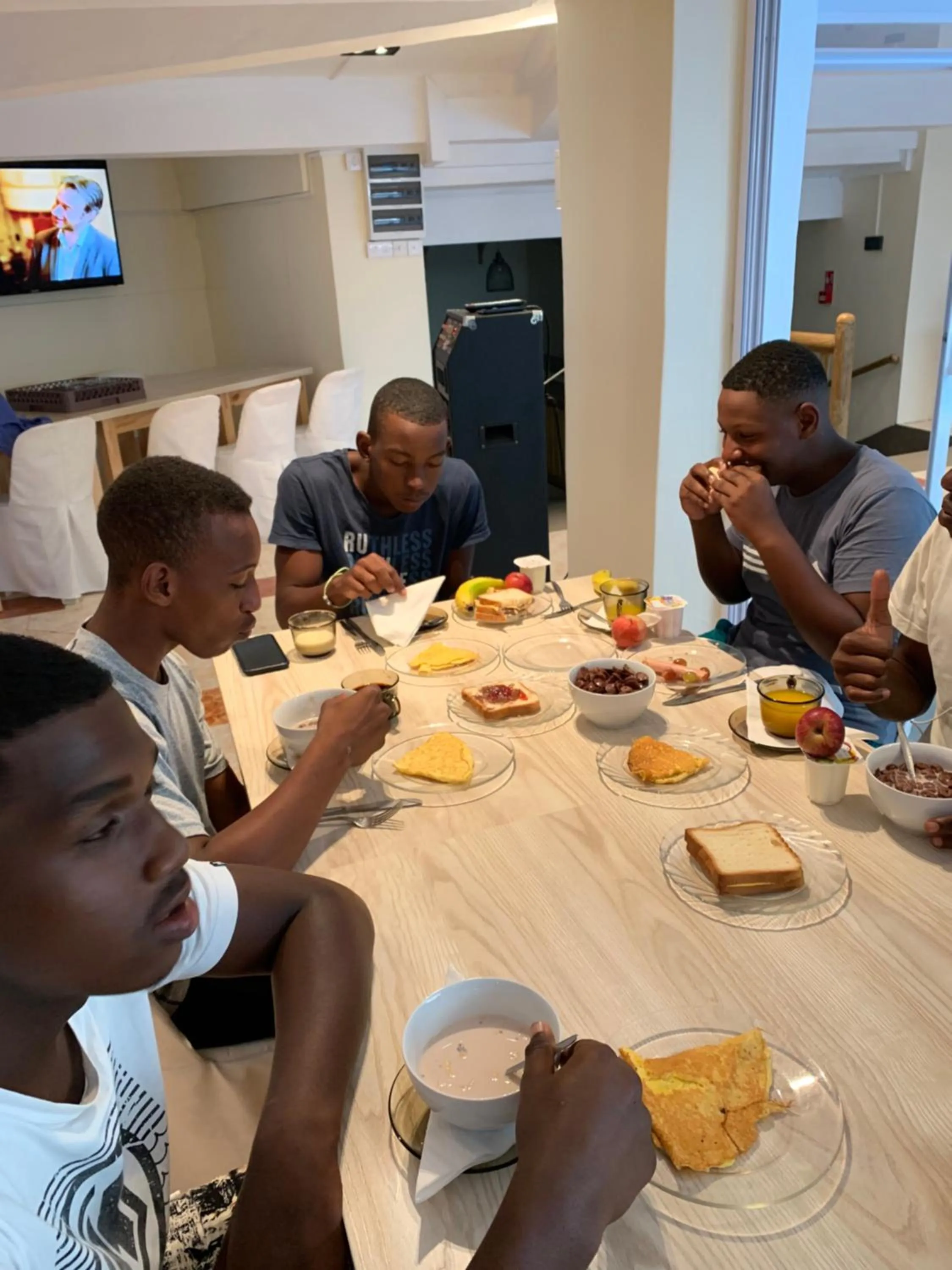 Breakfast in Sikamifer Tourist Resort