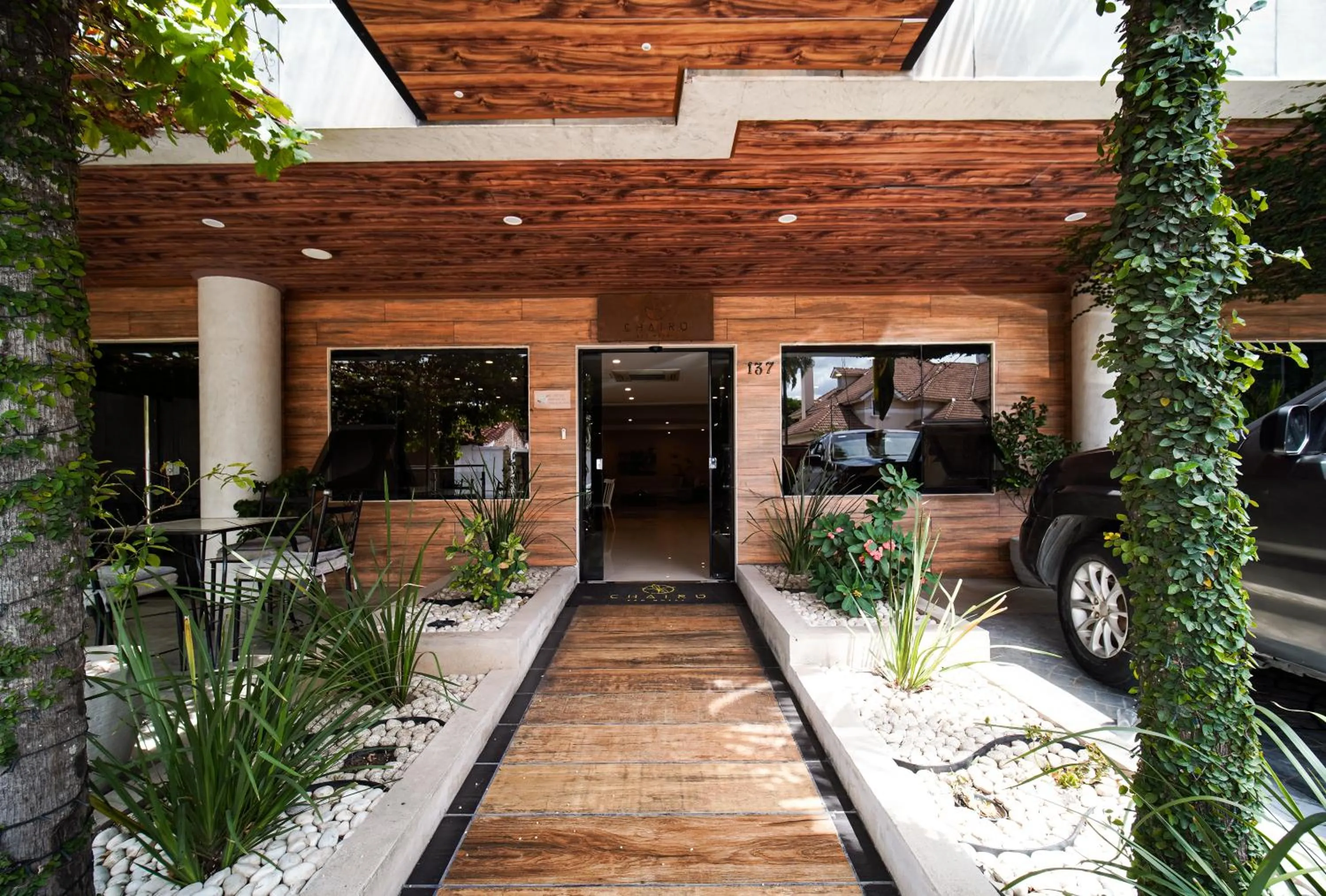 Facade/entrance in Chairu Eco Hotel