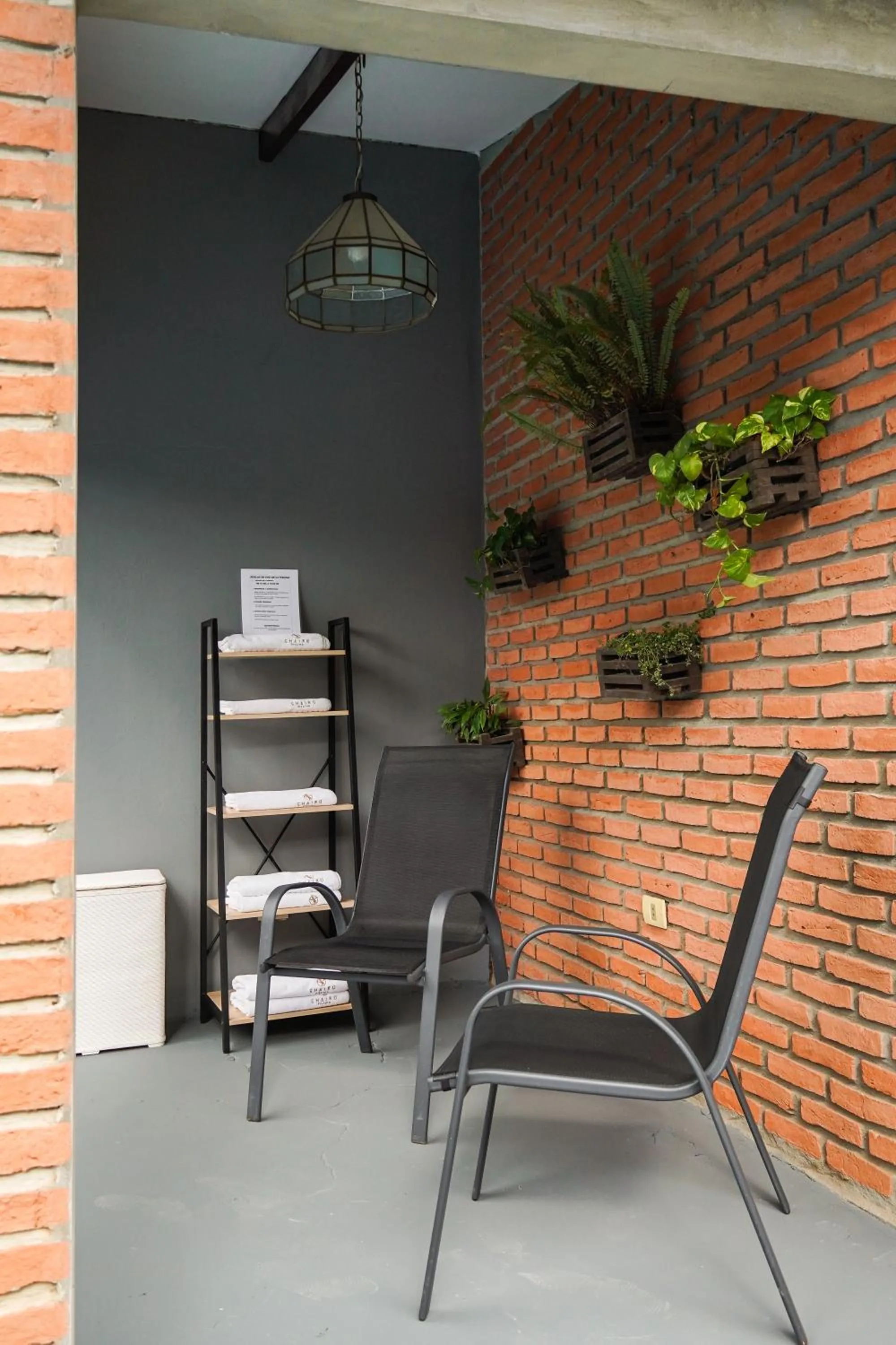 Patio in Chairu Eco Hotel