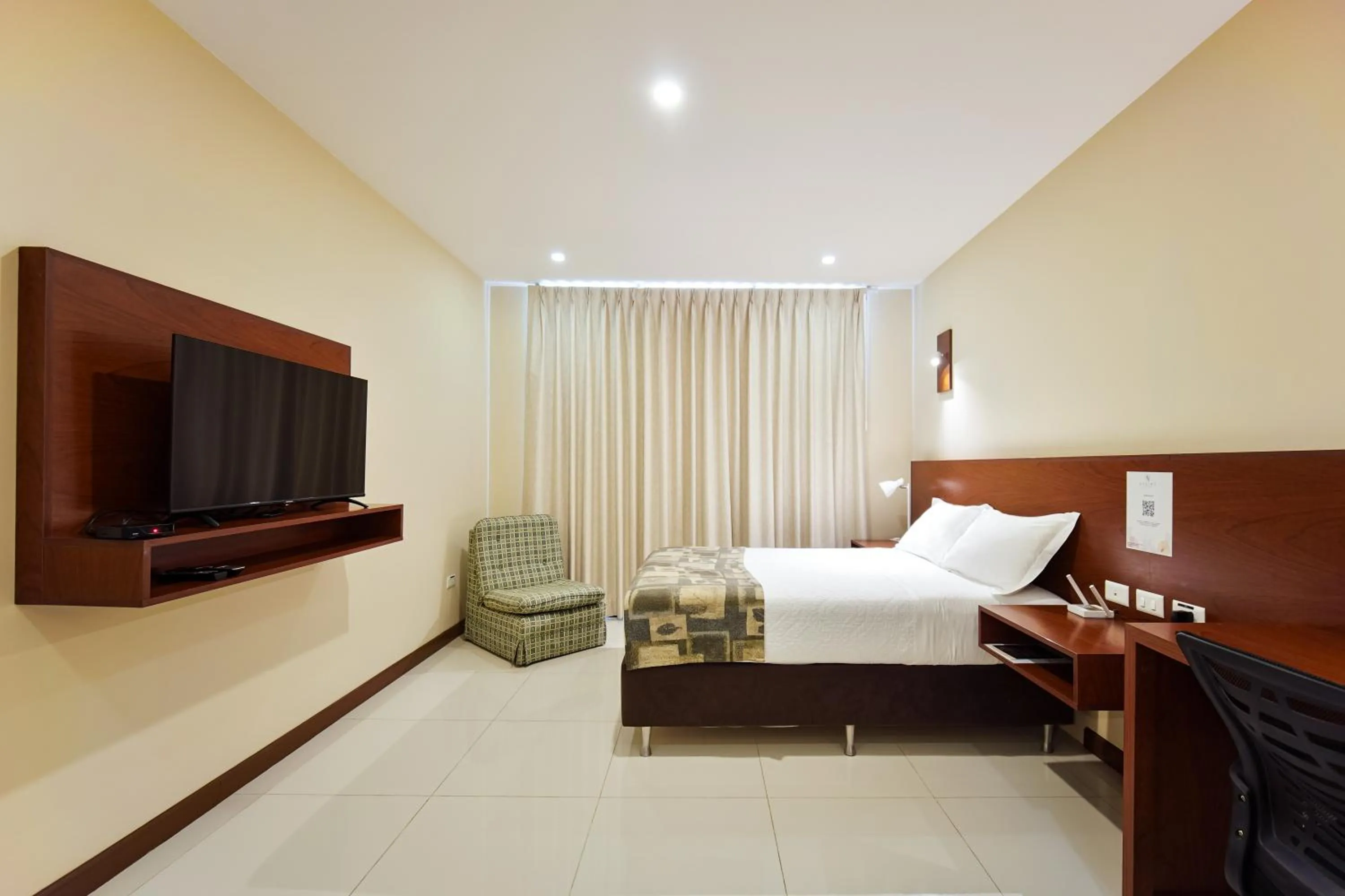 Bedroom, Bed in Chairu Eco Hotel