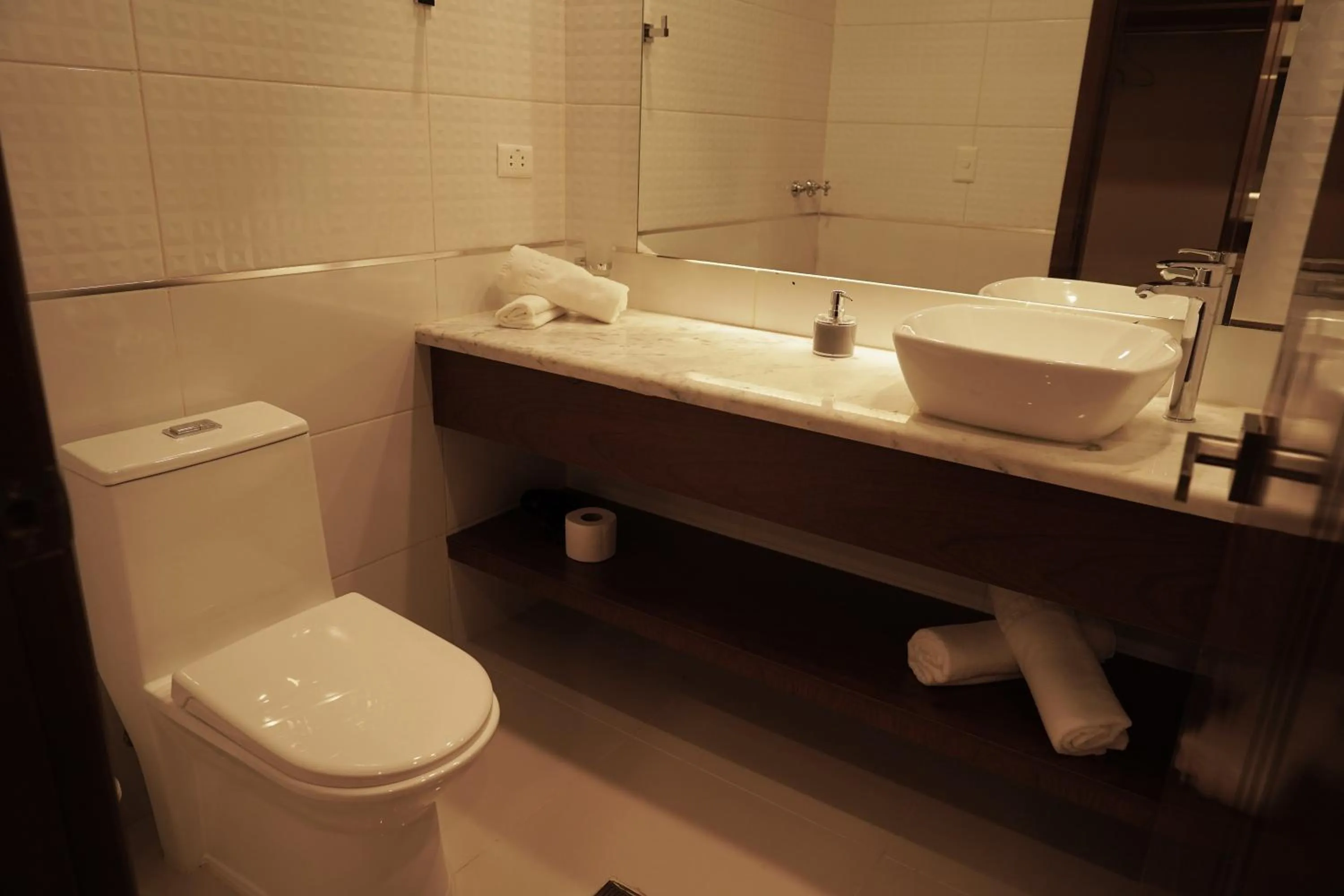 Bathroom in Chairu Eco Hotel