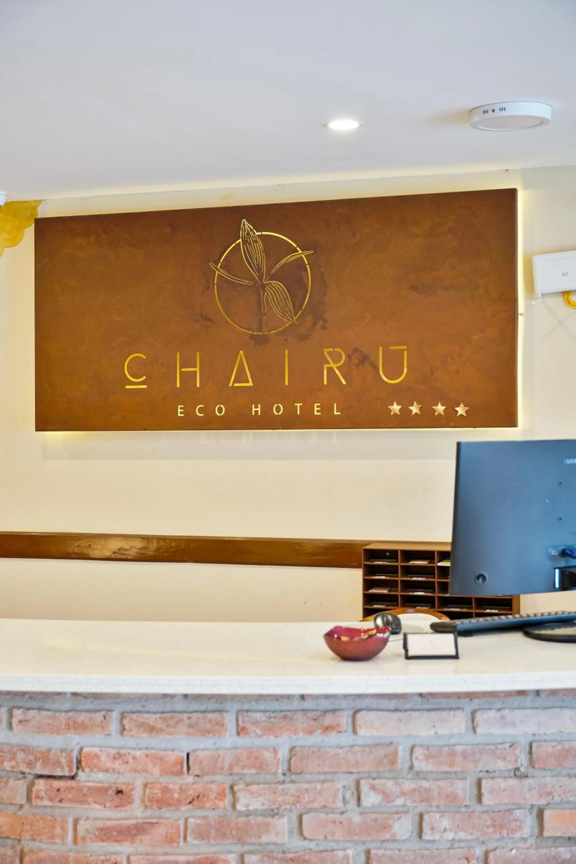 Lobby or reception in Chairu Eco Hotel