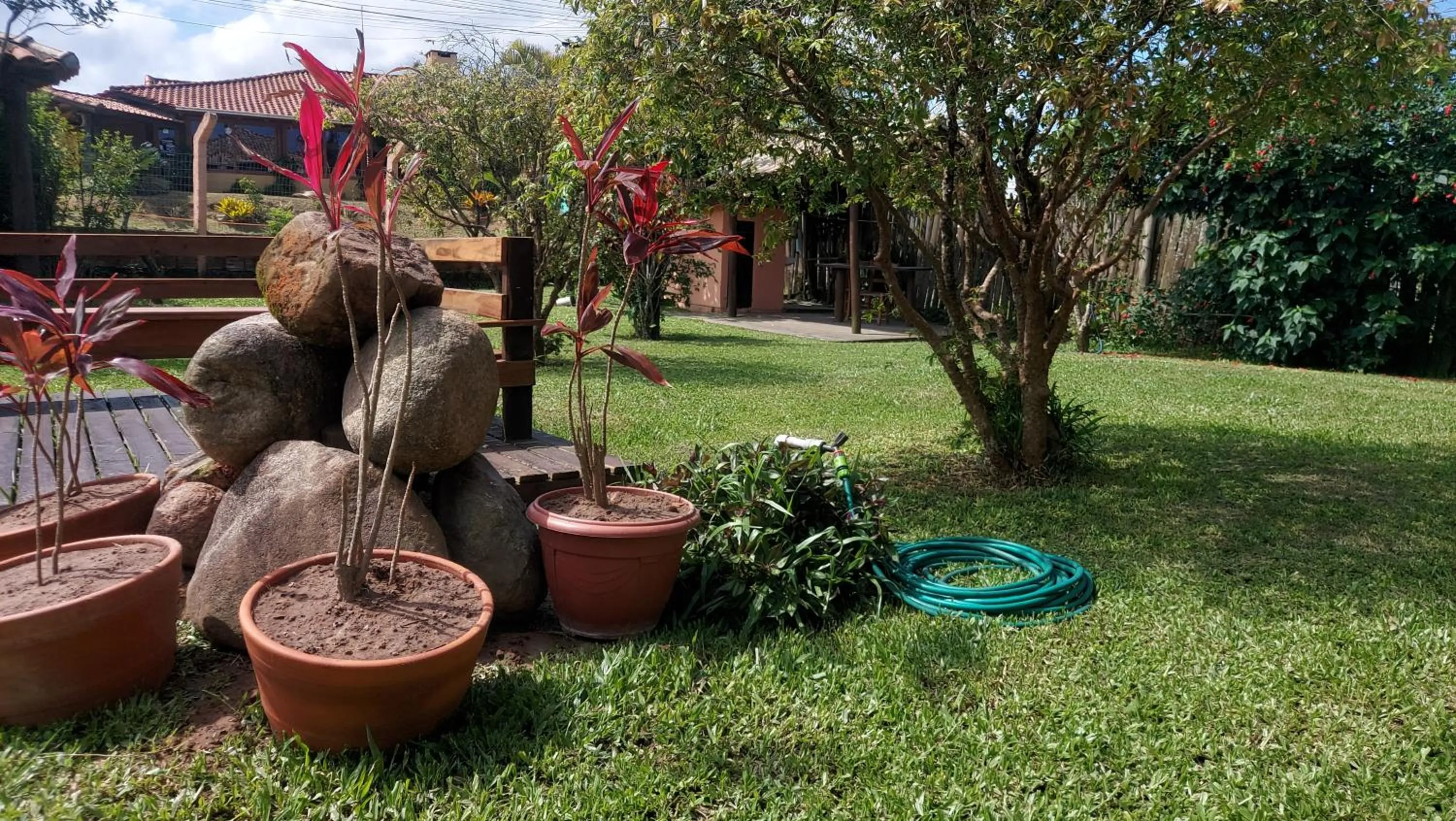 Patio in Pousada Kauai