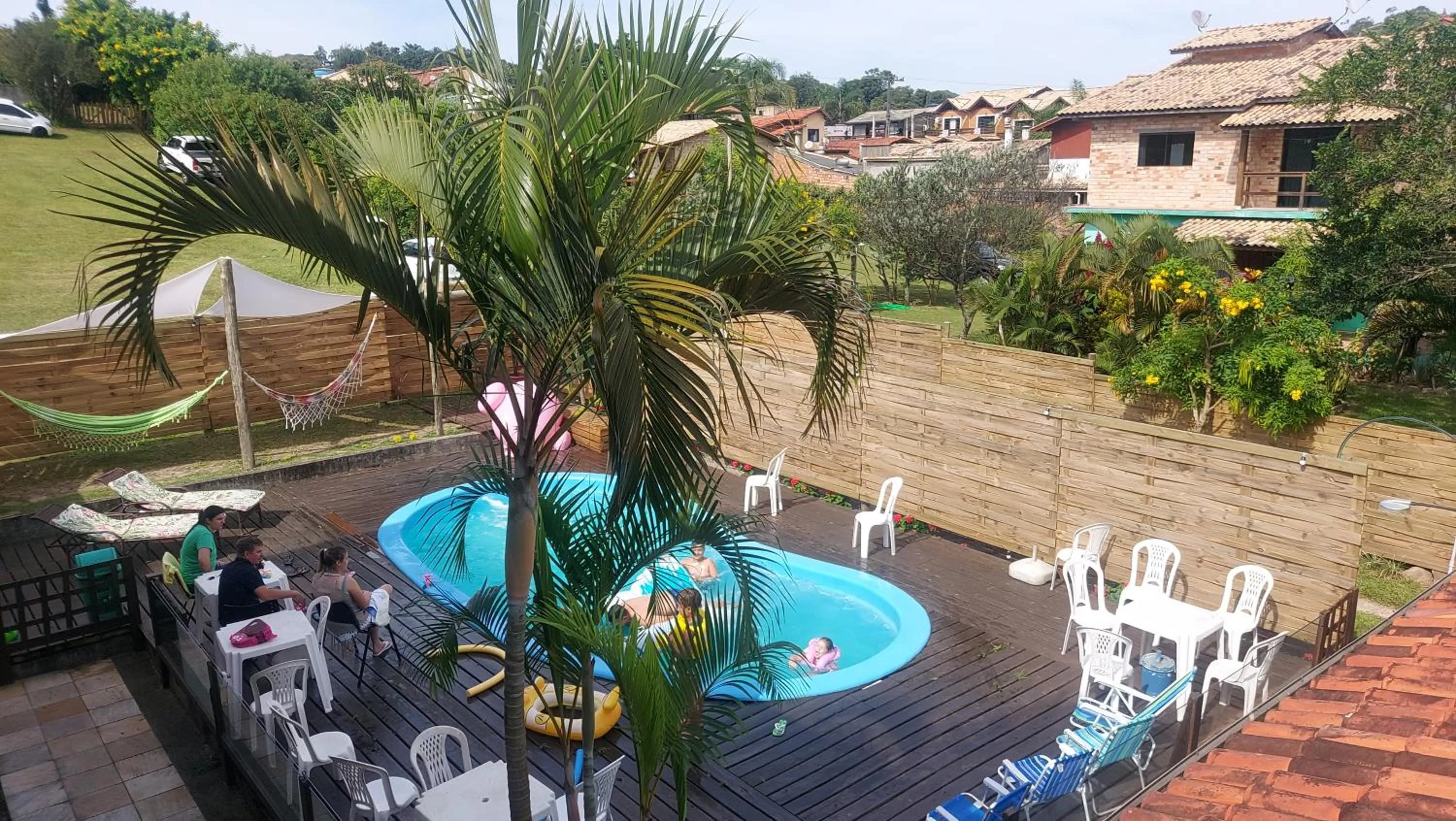 Swimming pool in Pousada Kauai