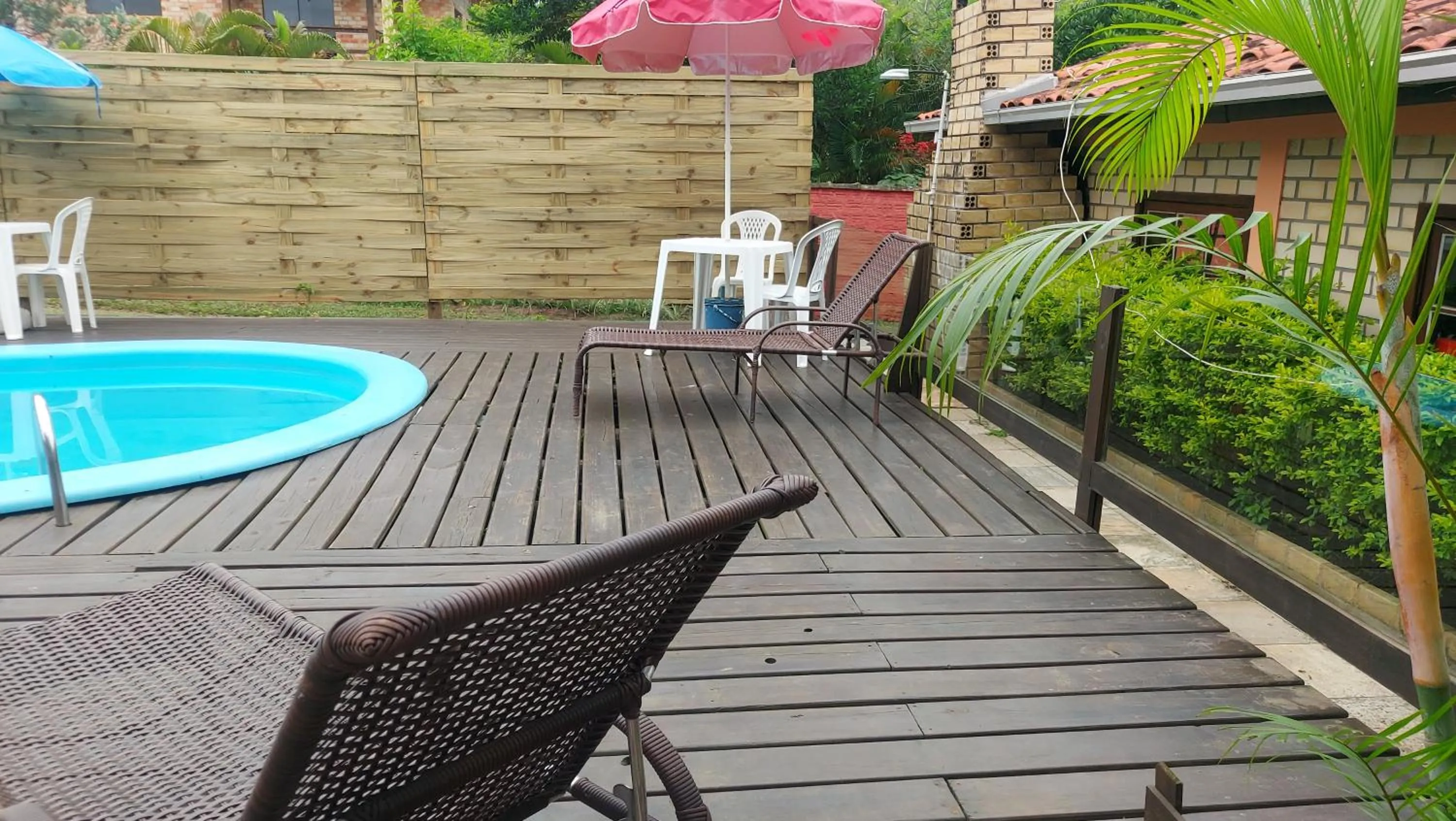 Swimming pool in Pousada Kauai