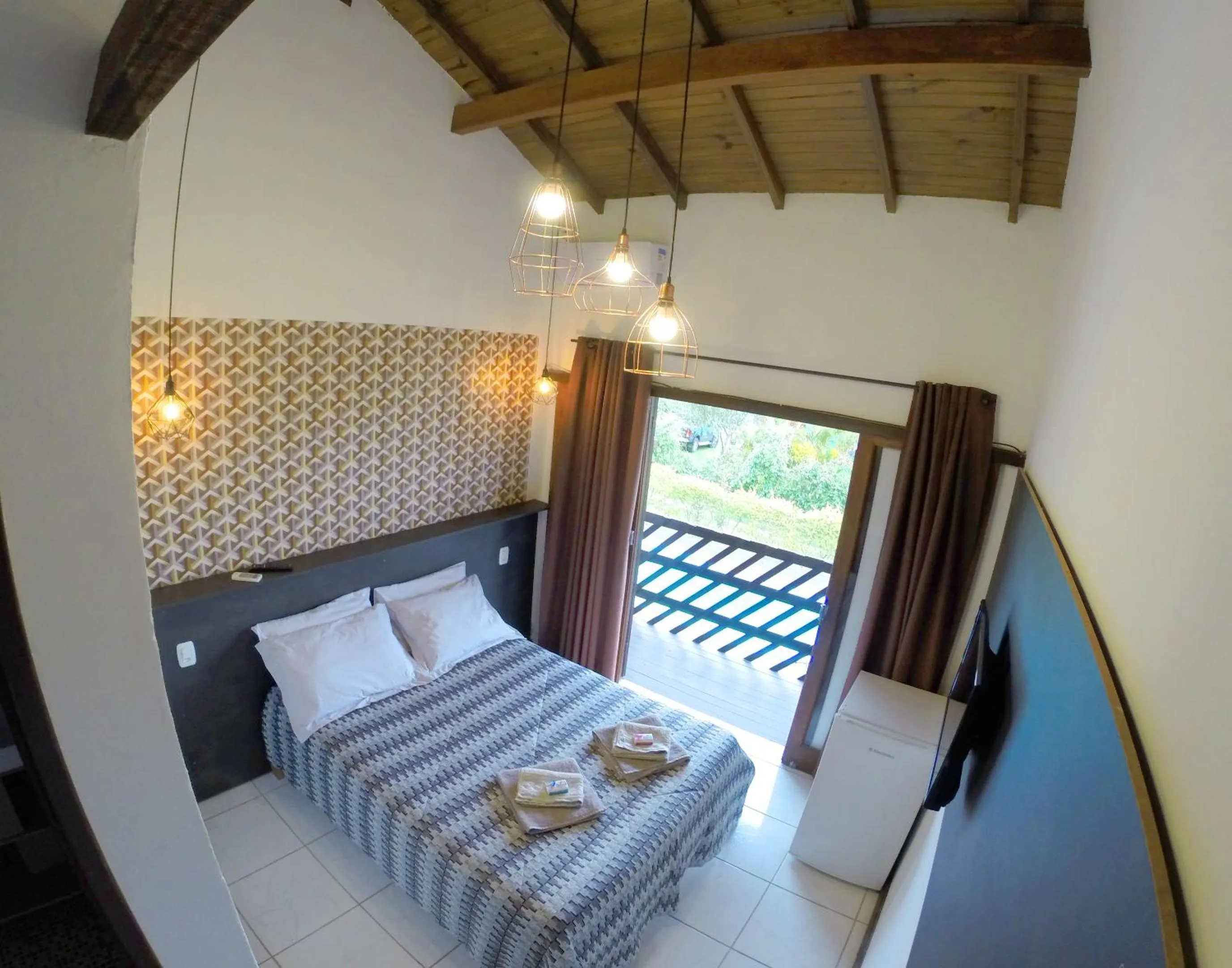 Bedroom in Pousada Kauai