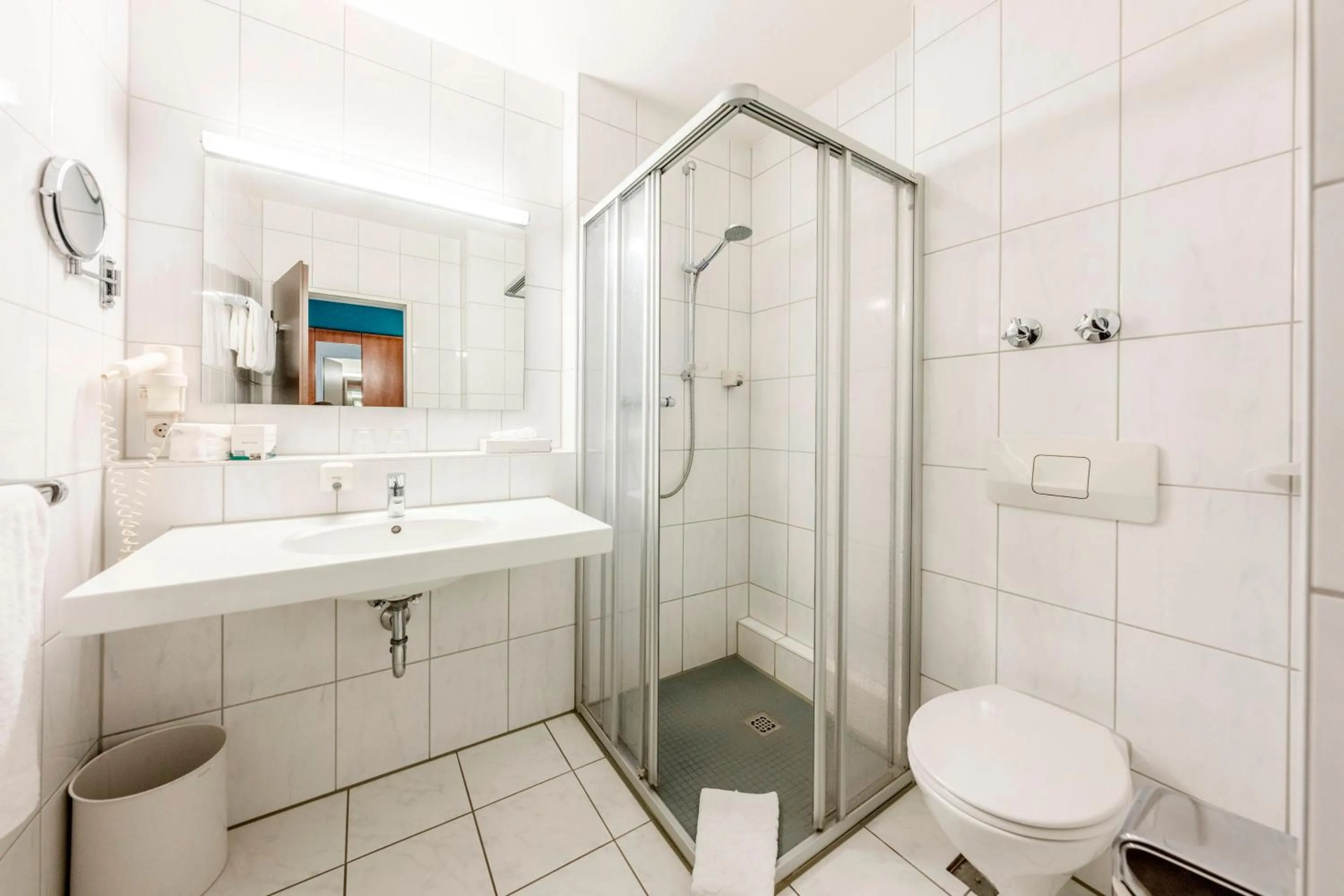 Toilet in Hotel Am Moosfeld