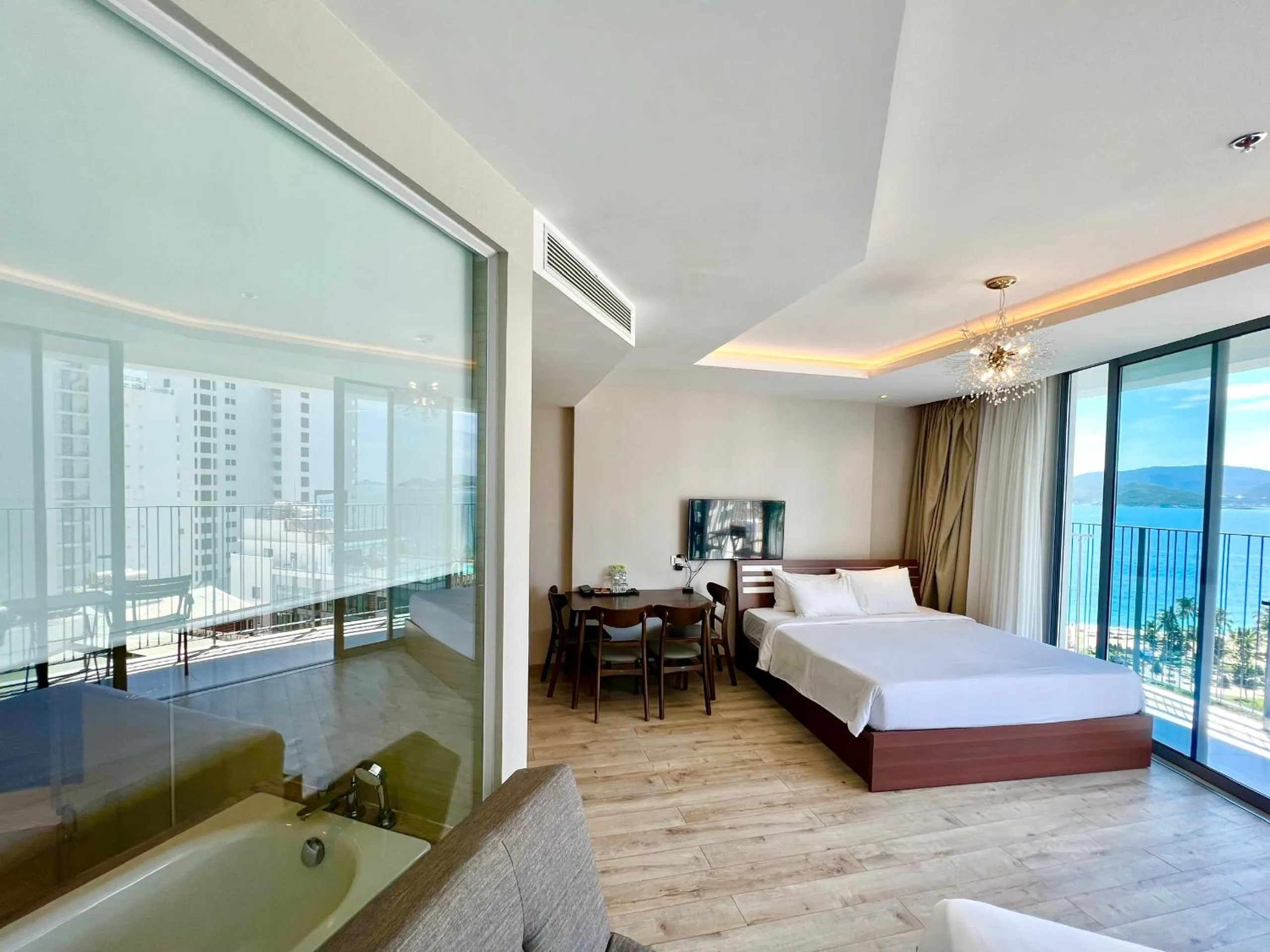 Bed in RIS Panorama Condotel