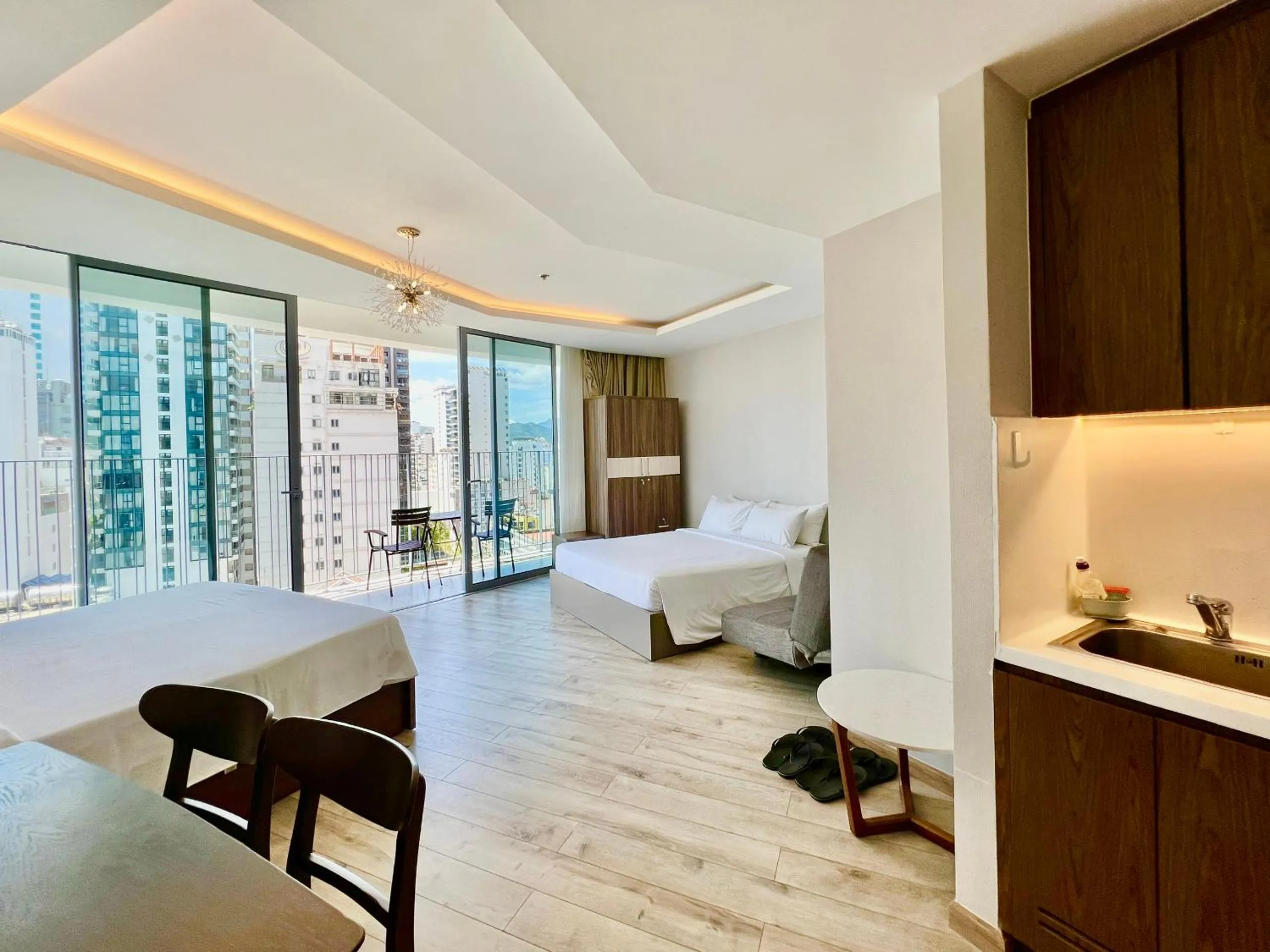 Bed in RIS Panorama Condotel