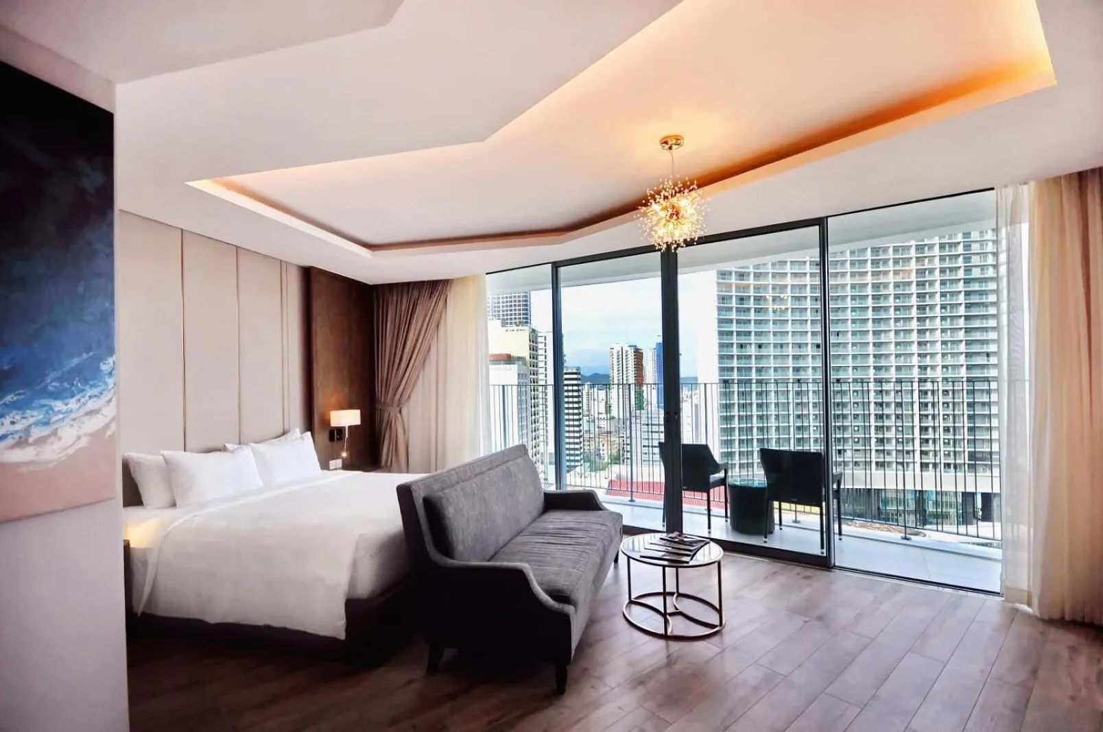 Bed in RIS Panorama Condotel