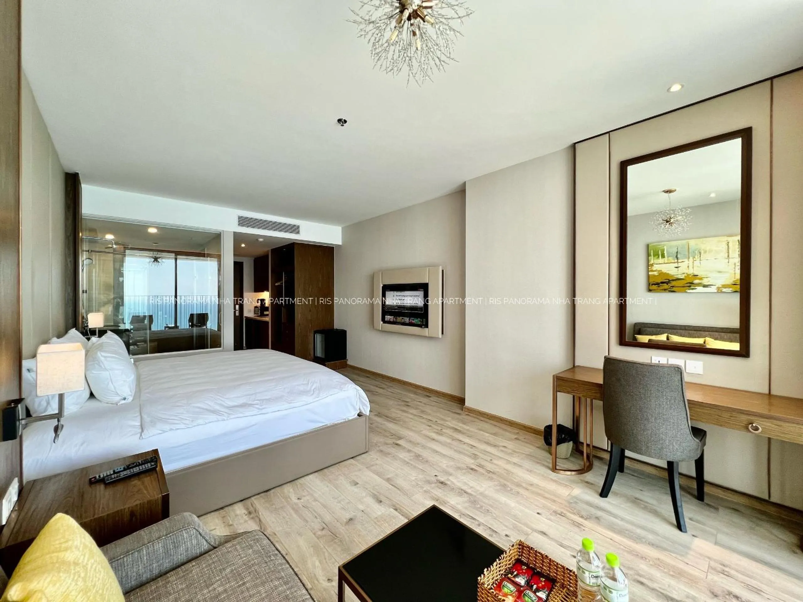 Bed in RIS Panorama Condotel