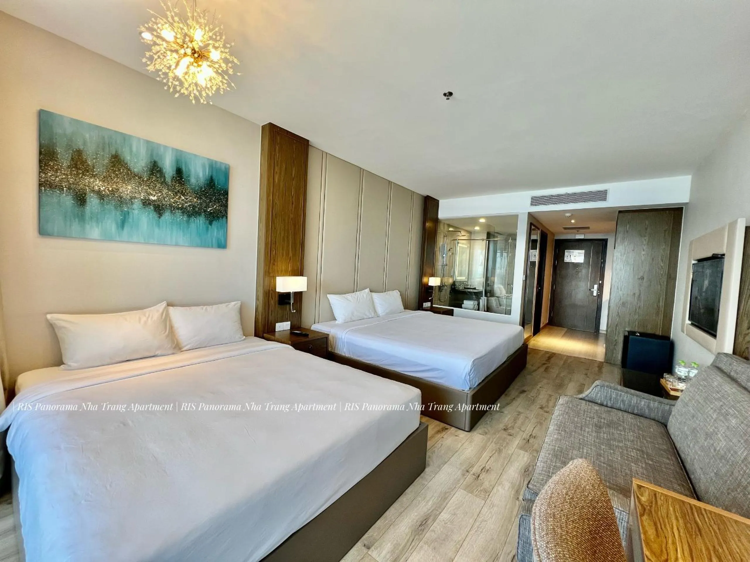 Bed in RIS Panorama Condotel