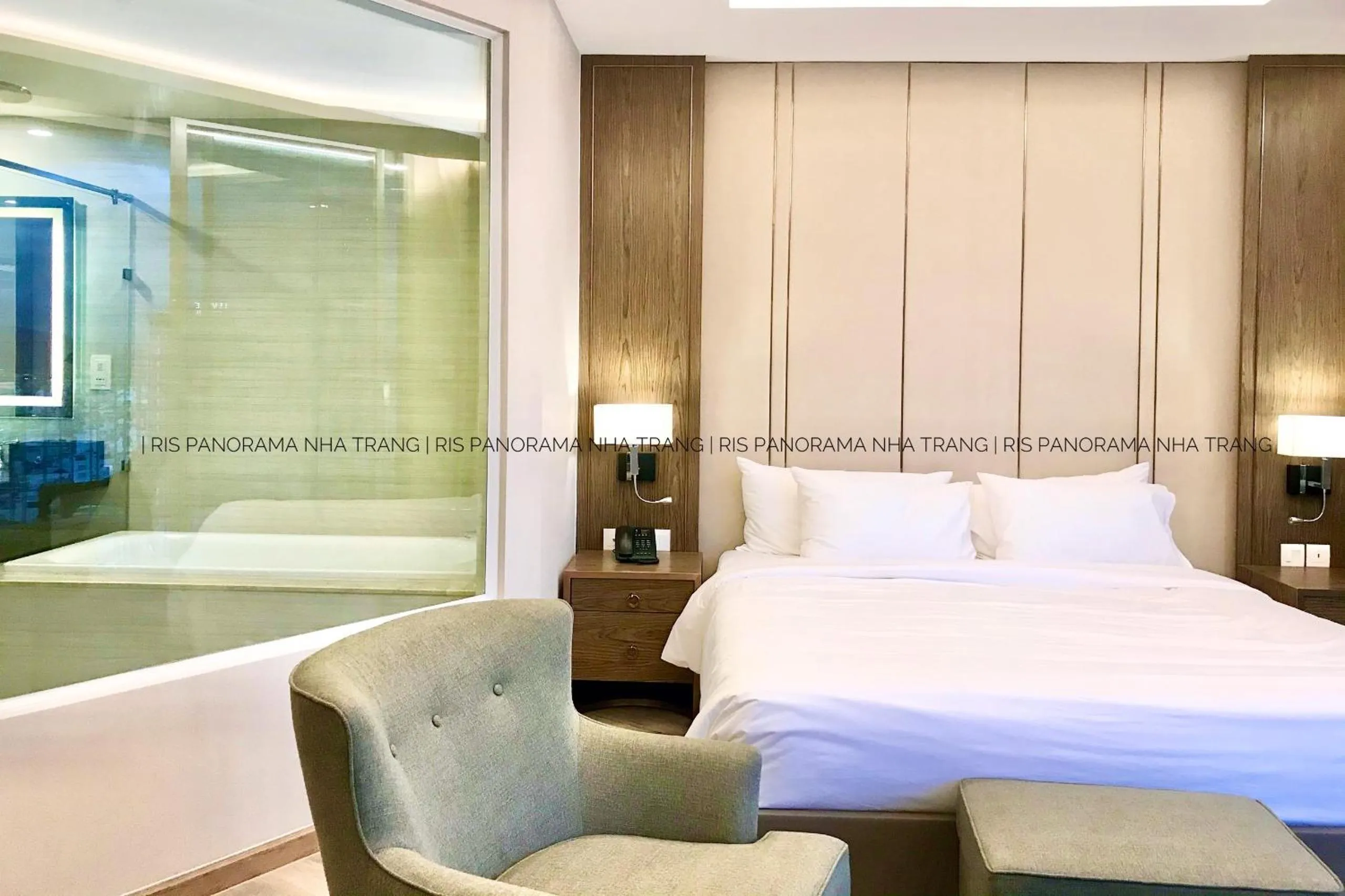 Bed in RIS Panorama Condotel