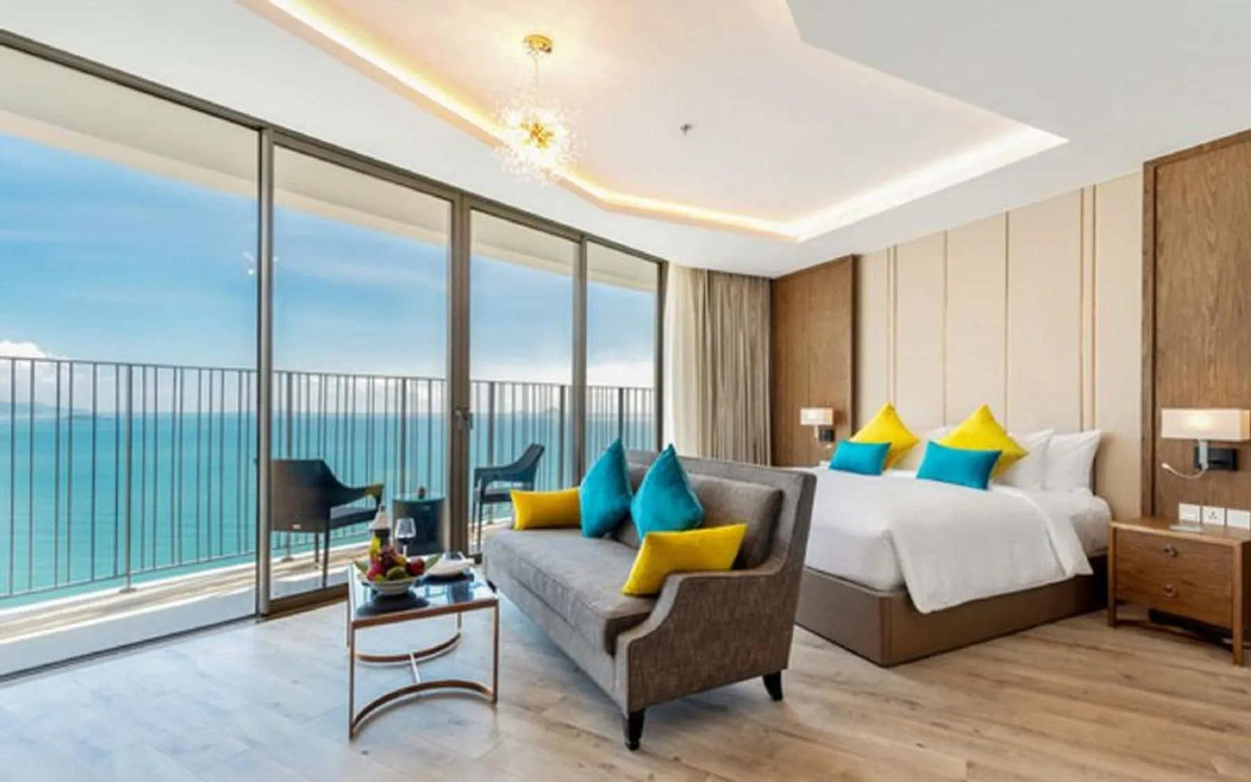 Bed in RIS Panorama Condotel