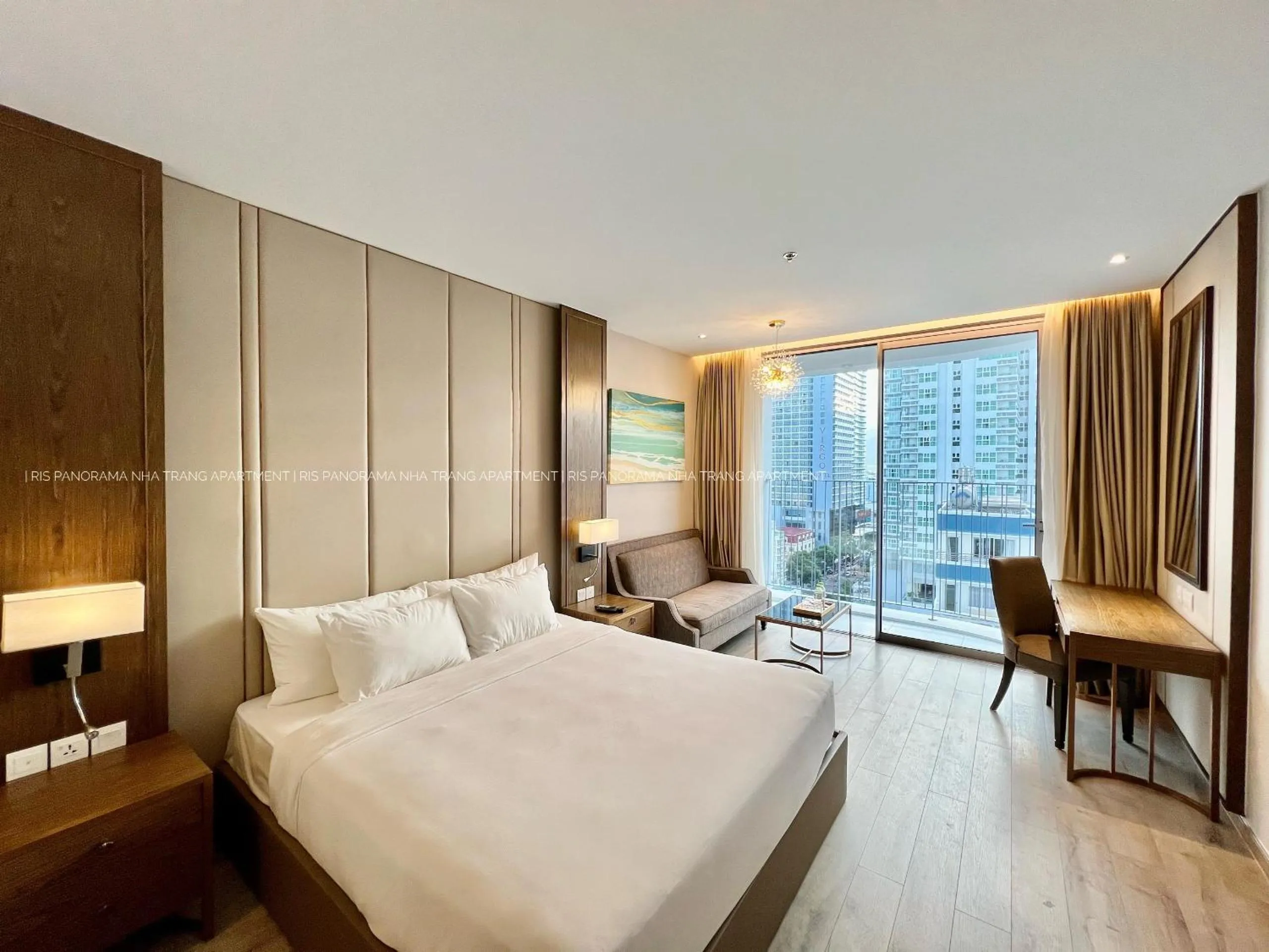 Bed in RIS Panorama Condotel