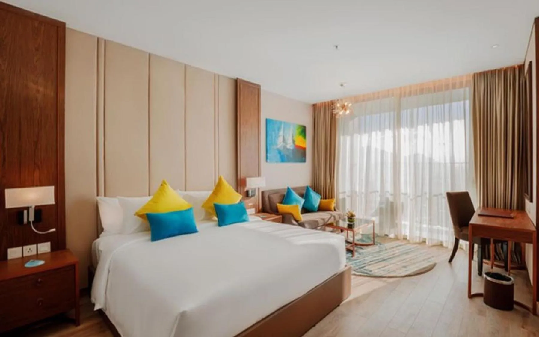 Bed in RIS Panorama Condotel