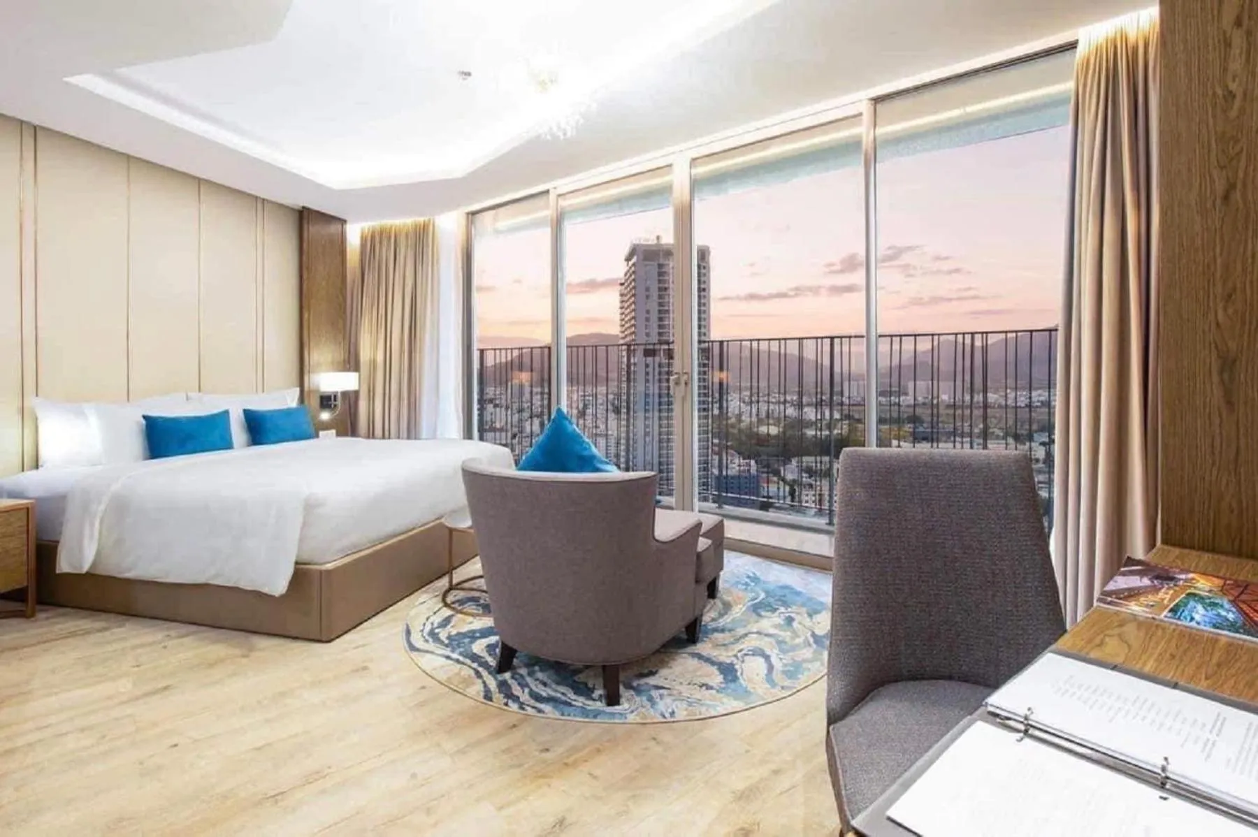 Bed in RIS Panorama Condotel