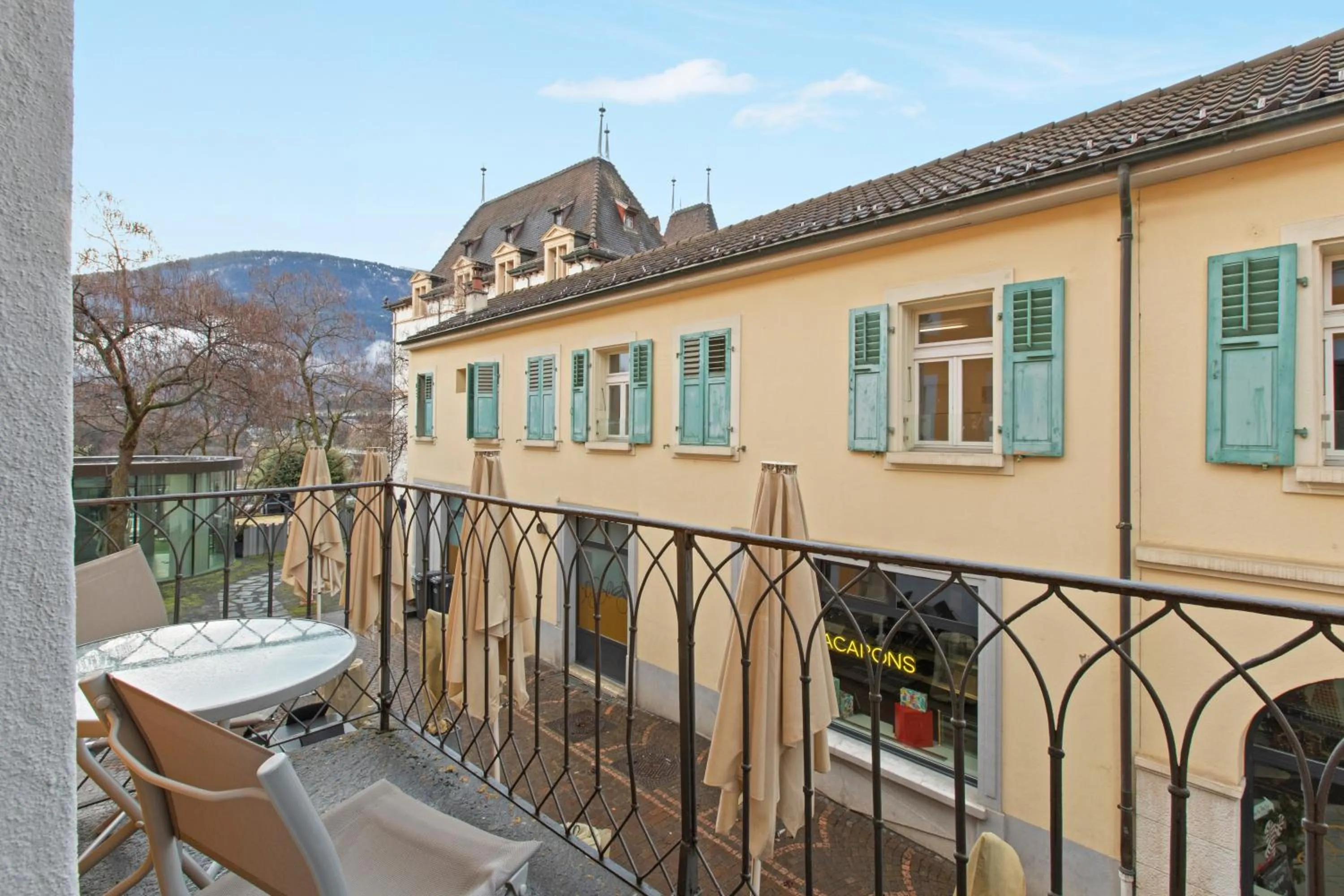 Natural landscape in Hôtel de la Poste Sierre