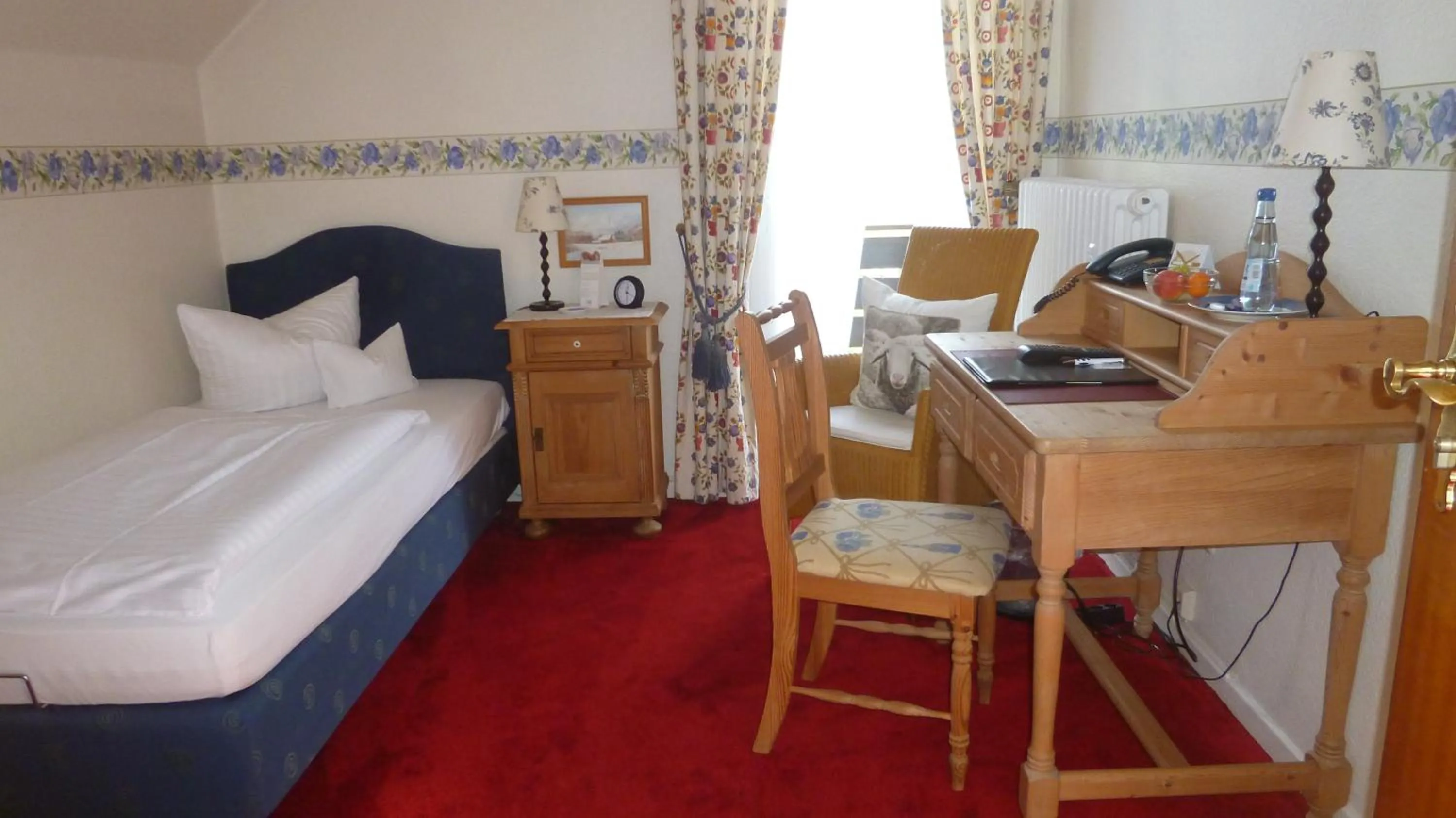 Bed in Hotel Landhaus Lahmann